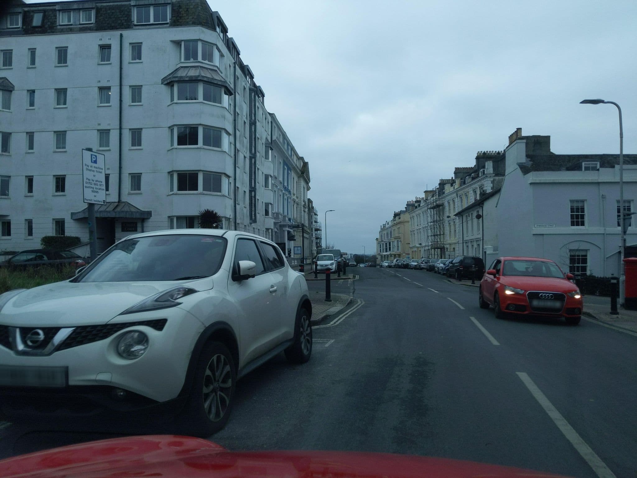 Street view near Brittany Guest House, Plymouth — © WaggyDog (CC BY-SA · Mapillary)