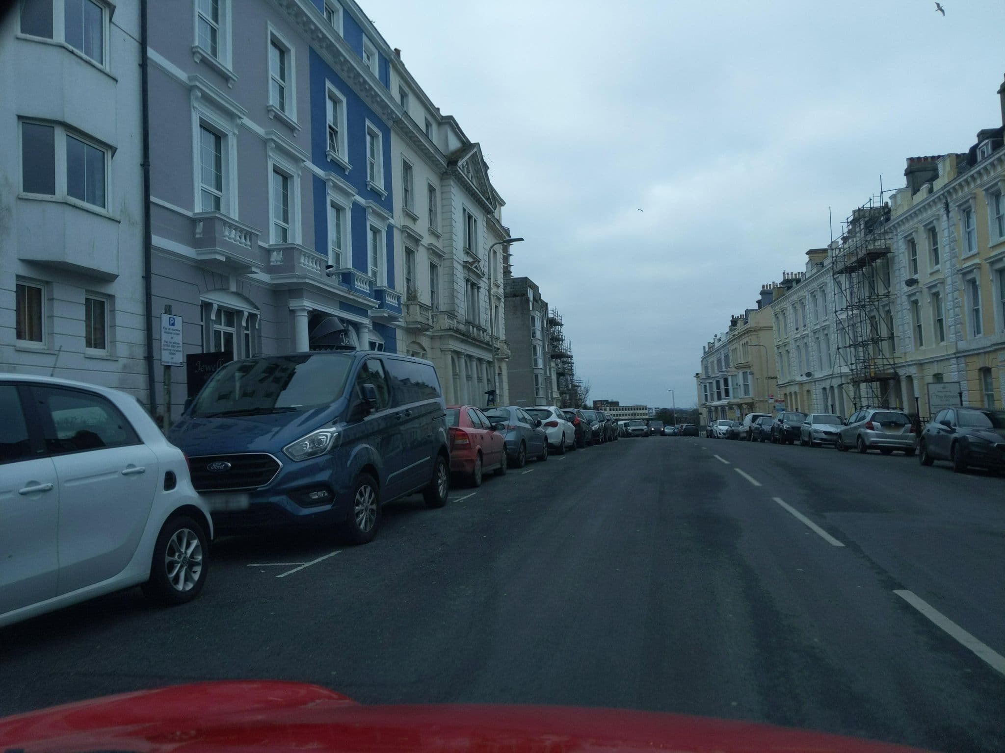 Street view near Jewells Guest Accommodation, Plymouth — © WaggyDog (CC BY-SA · Mapillary)