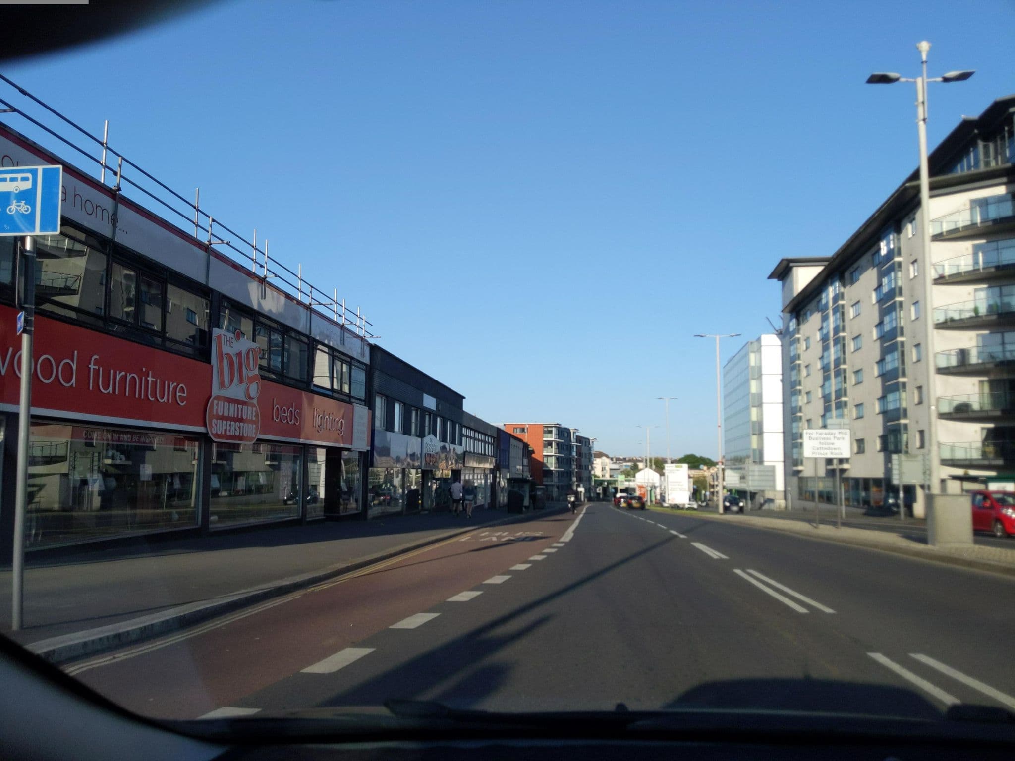 Street view near Jurys Inn, Plymouth — © WaggyDog (CC BY-SA · Mapillary)