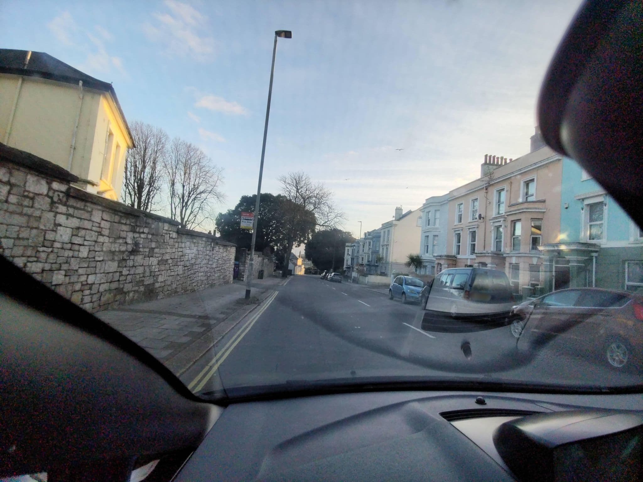 Street view near Plymouth Holiday Apartments - Trafalger Apartments, Plymouth — © WaggyDog (CC BY-SA · Mapillary)