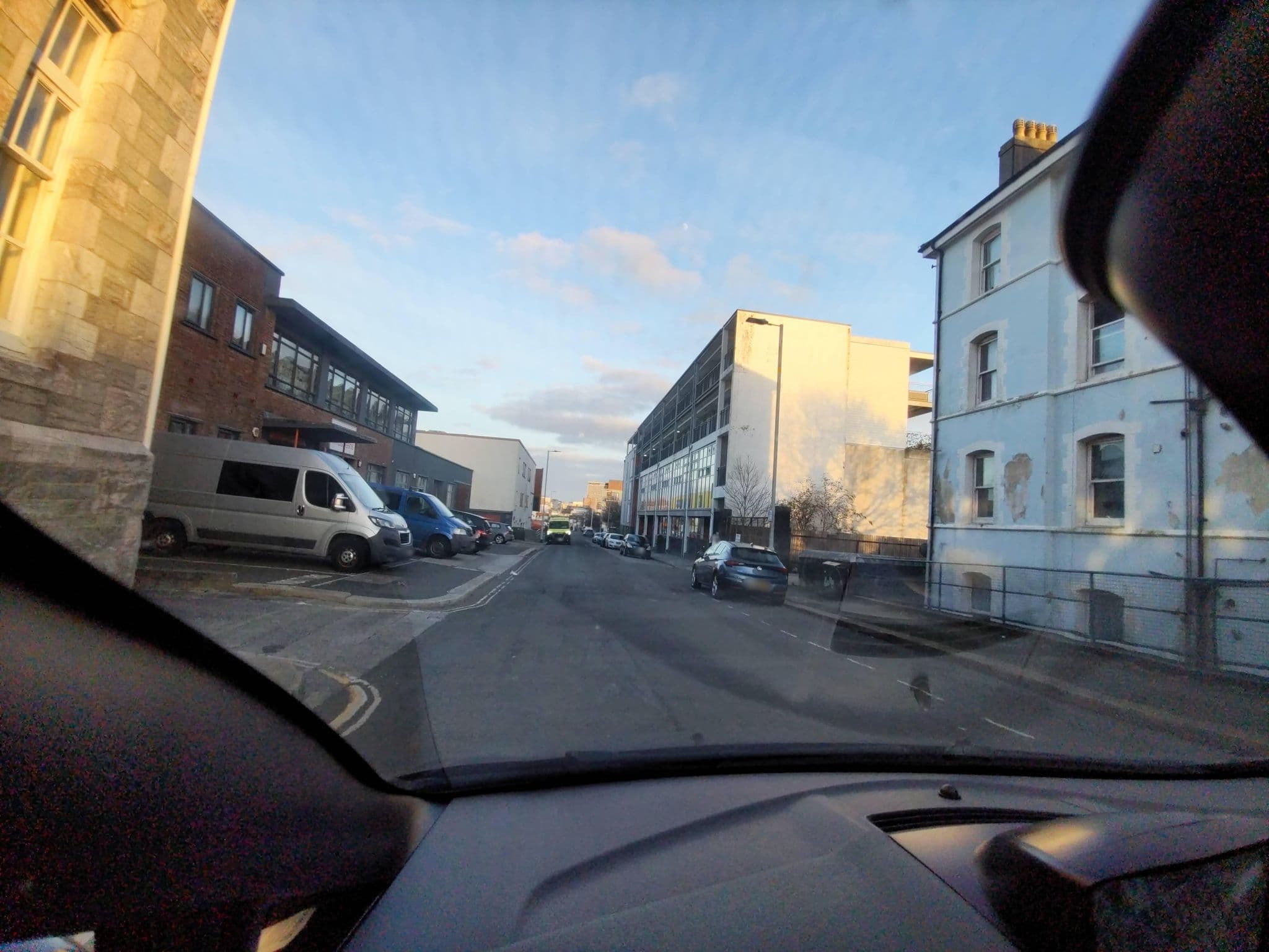 Street view near Gates Hostel, Plymouth — © WaggyDog (CC BY-SA · Mapillary)