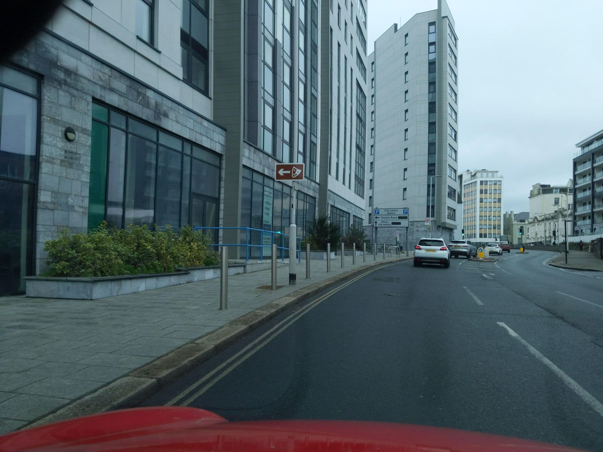 Street view near The Balmoral Suite, Plymouth — © WaggyDog (CC BY-SA · Mapillary)