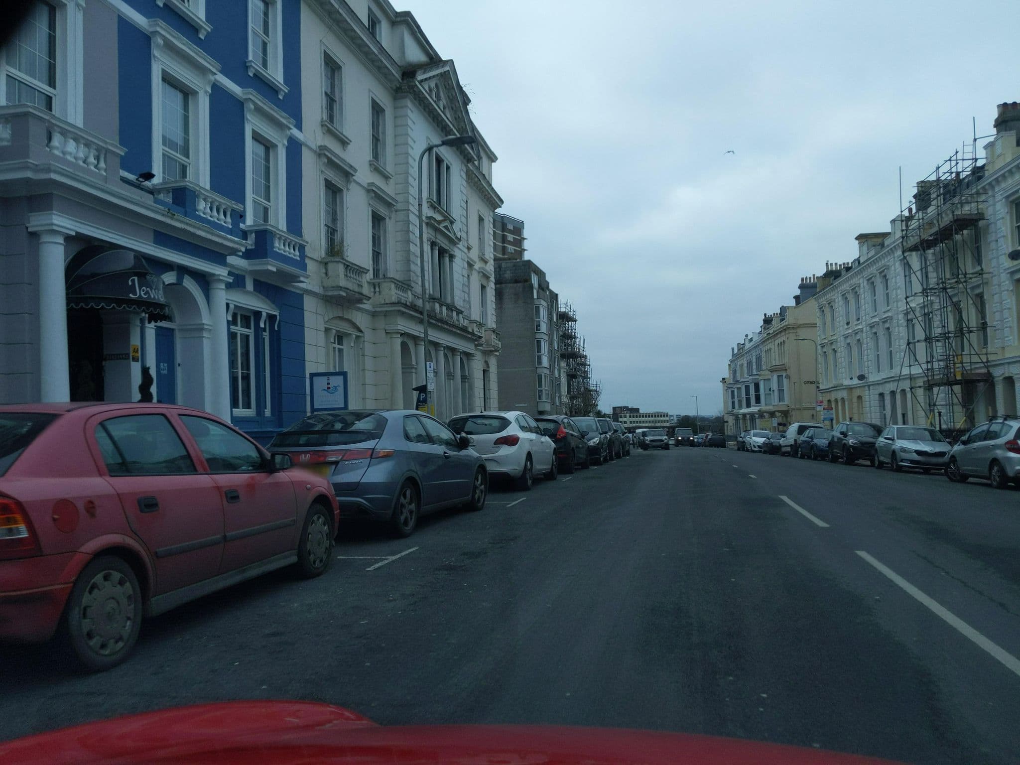 Street view near Ashgrove House, Plymouth — © WaggyDog (CC BY-SA · Mapillary)