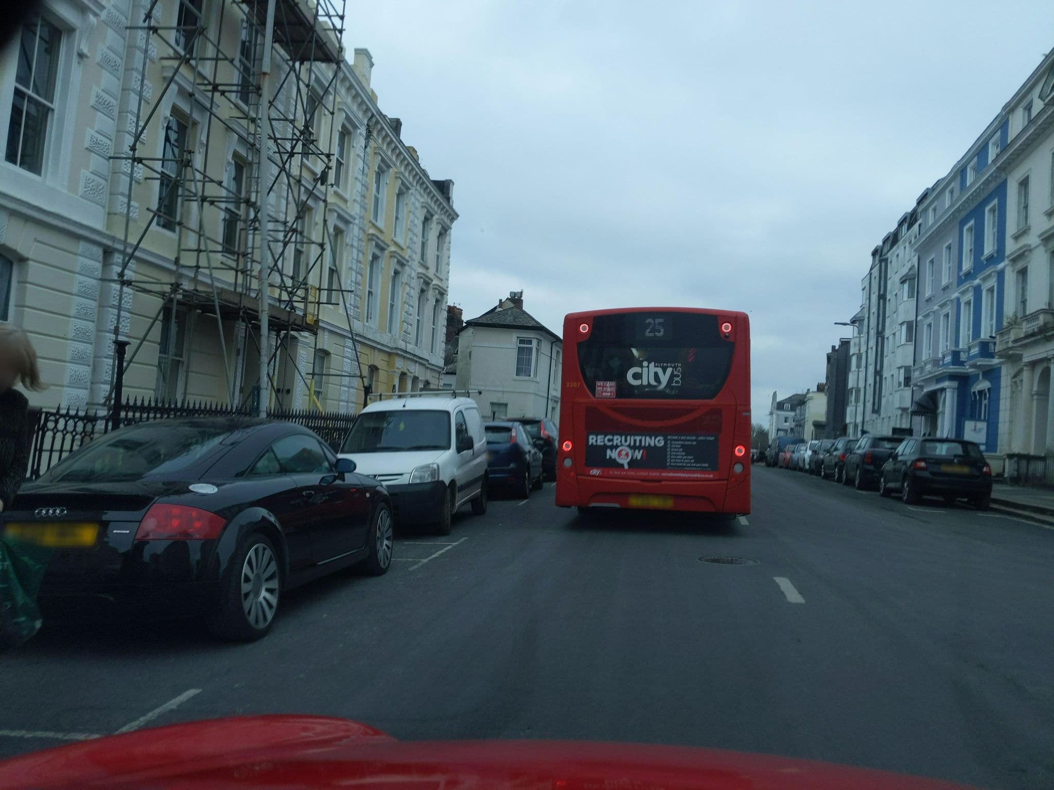Street view near Squire Guesthouse, Plymouth — © WaggyDog (CC BY-SA · Mapillary)