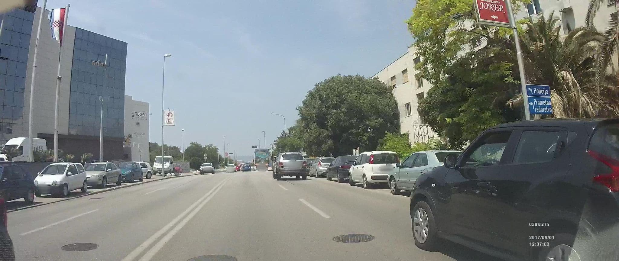 Street view near Cora Hotel, Split — © idelac (CC BY-SA · Mapillary)