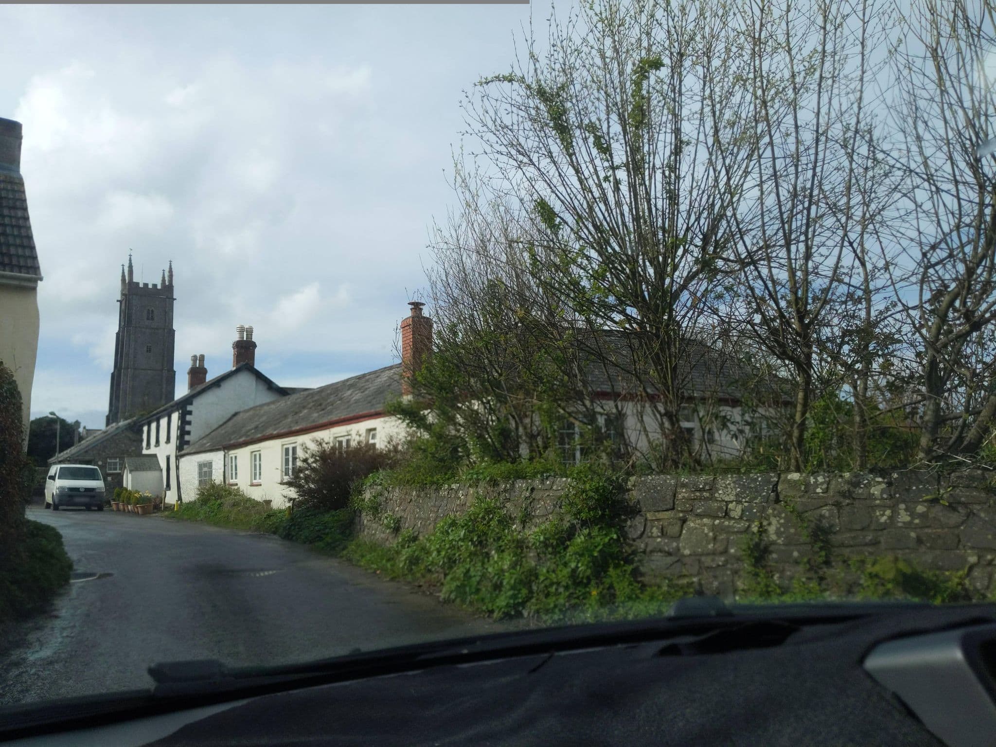 Street view near Elmscott farm, Flexbury — © WaggyDog (CC BY-SA · Mapillary)
