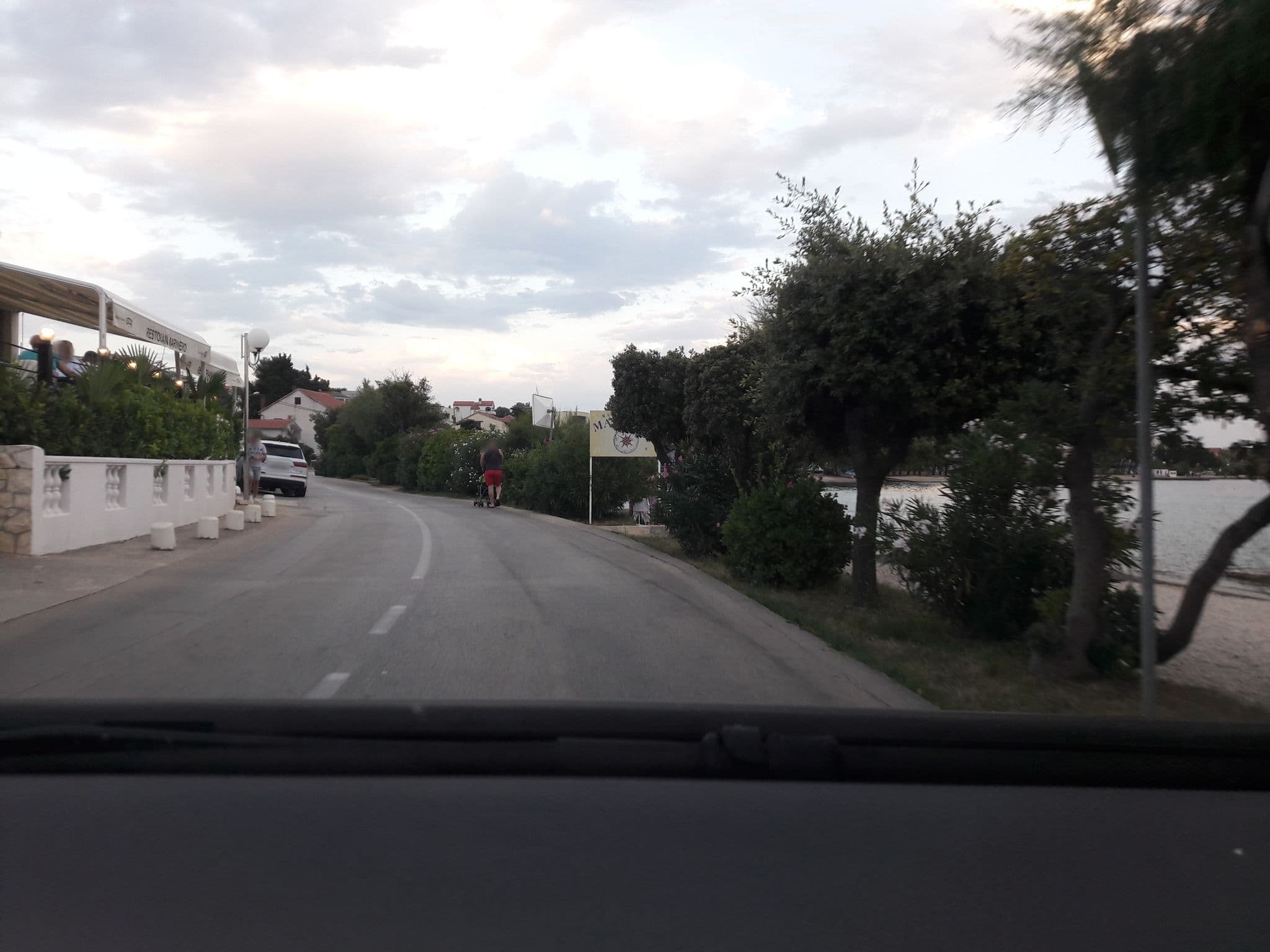 Street view near Marinero, Zadar