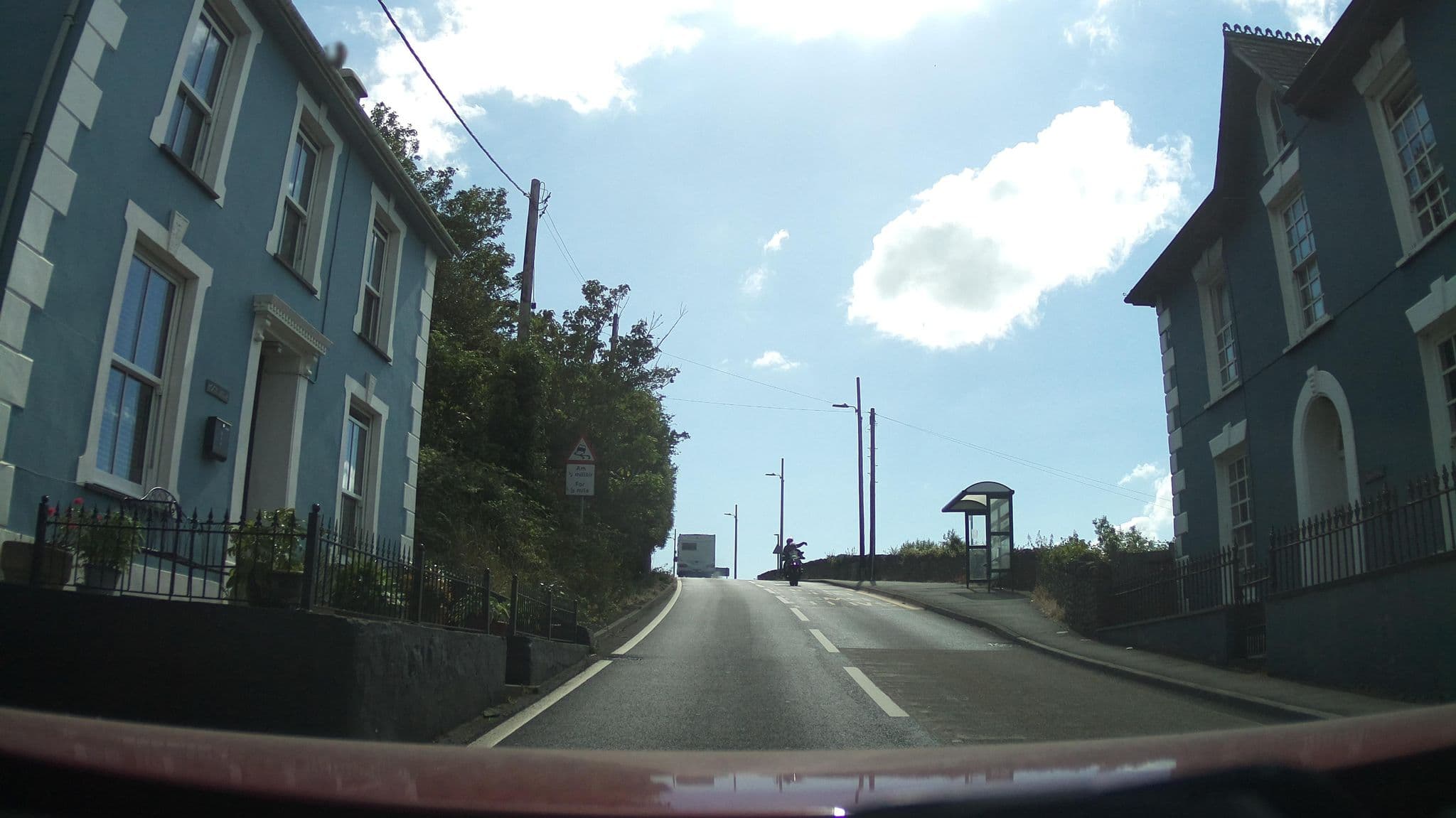 Street view near Bro Dawel Holiday Cottage, Aberaeron — © southglos (CC BY-SA · Mapillary)