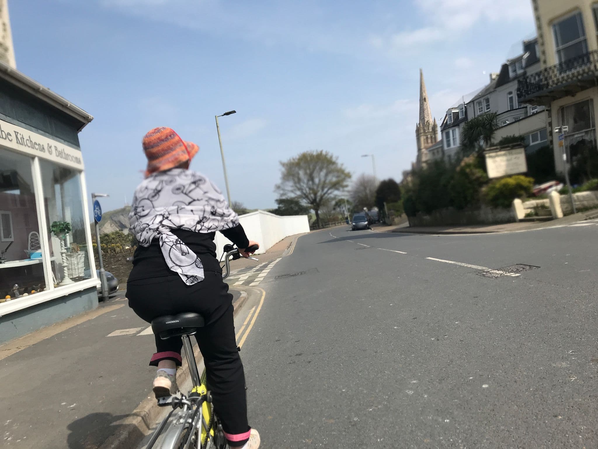 Street view near Grosvenor Hotel, Ilfracombe — © cyclestreets (CC BY-SA · Mapillary)