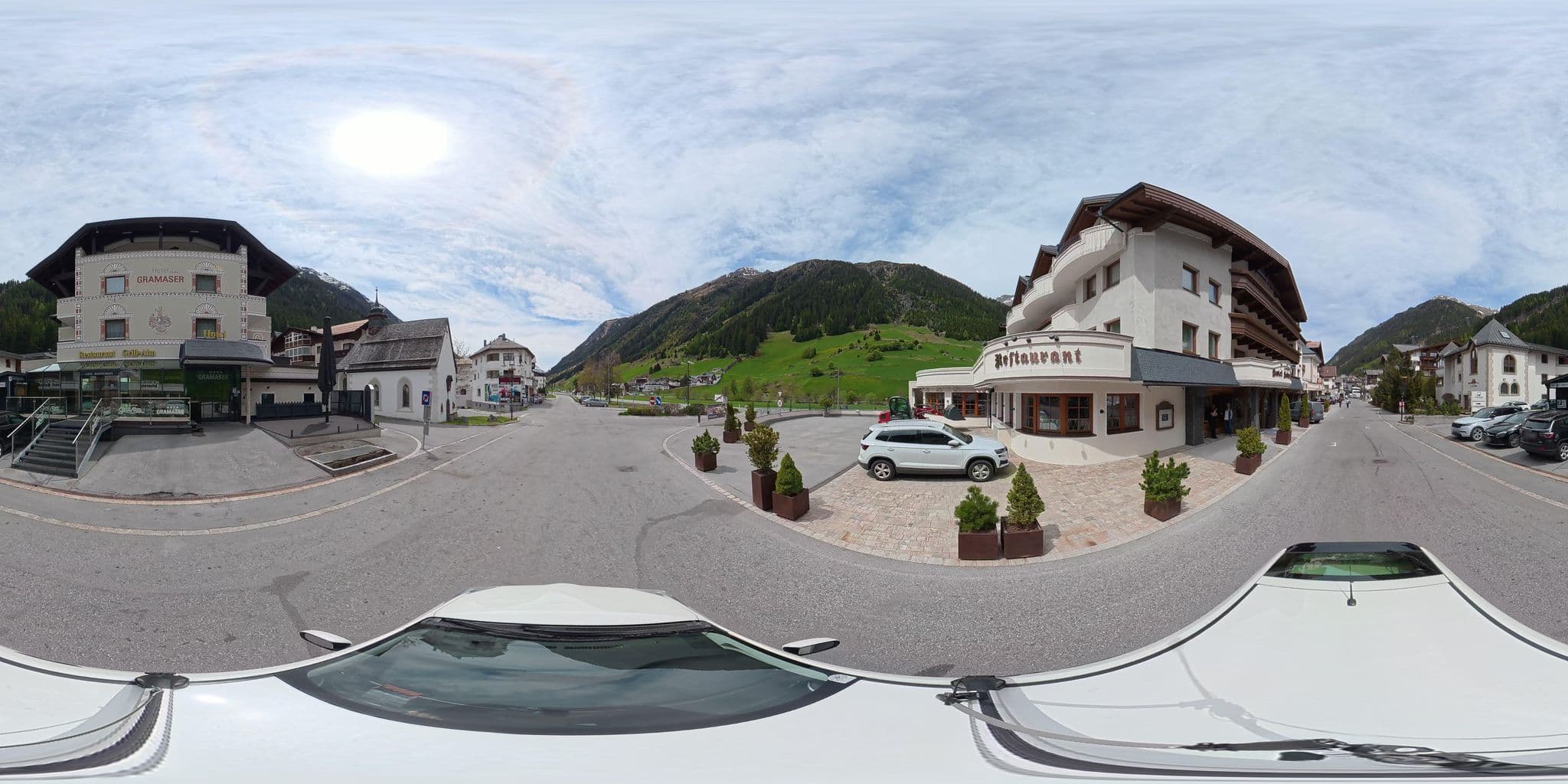 Street view near Gramaser, Ischgl