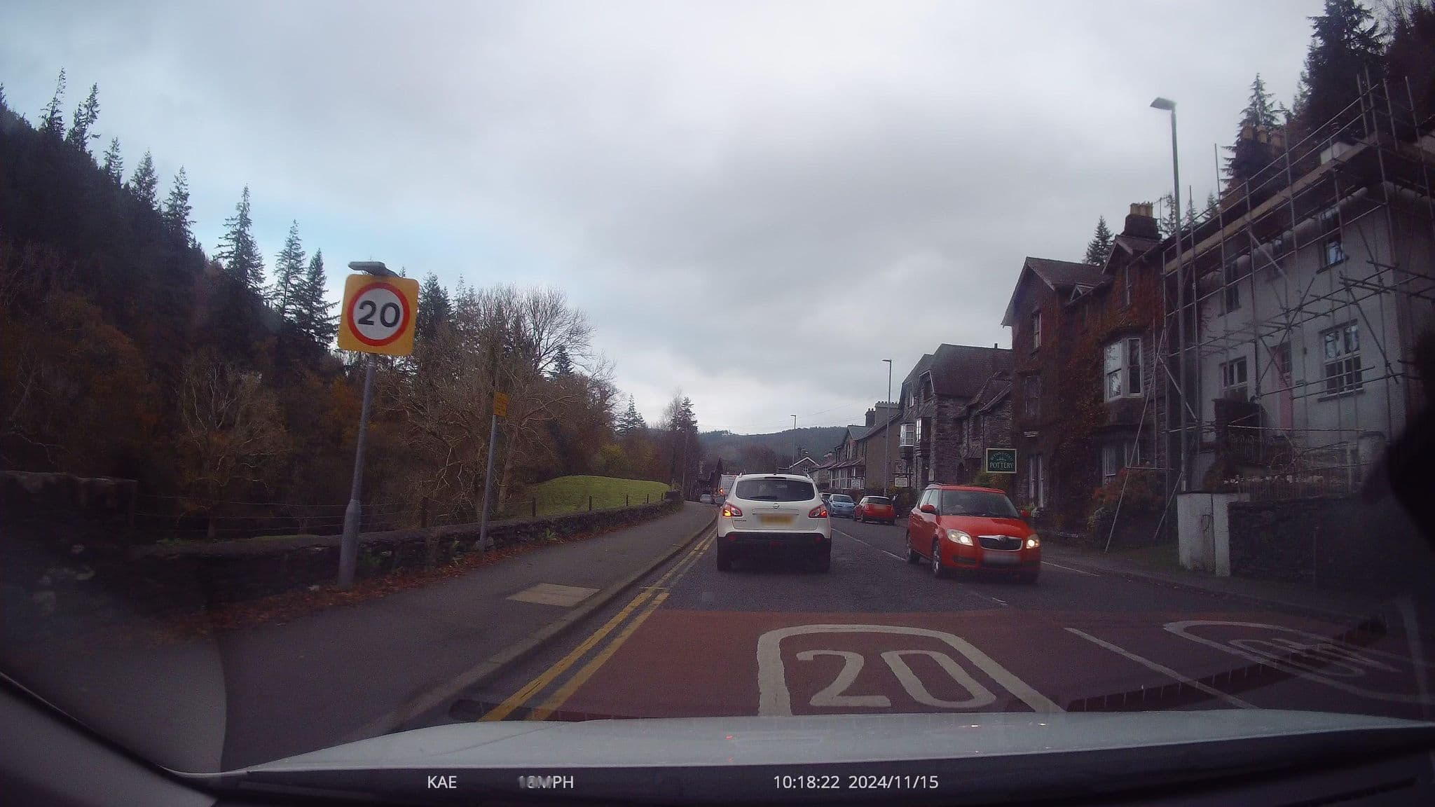 Street view near Cyrau View, Betws-y-Coed — © lamaar639 (CC BY-SA · Mapillary)