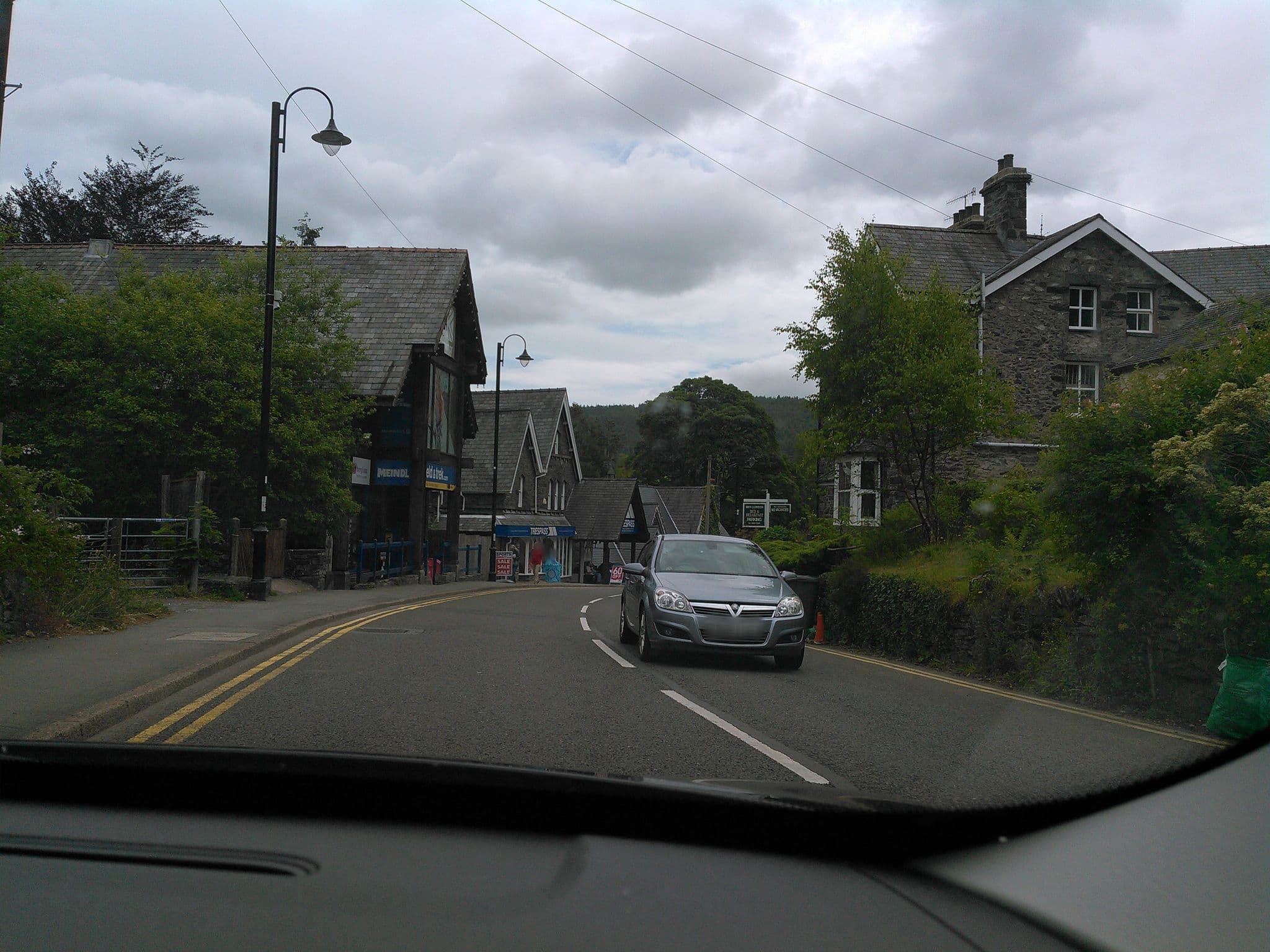 Street view near Dolweunydd Bed & Breakfast Guest House, Betws-y-Coed — © trigpoint (CC BY-SA · Mapillary)