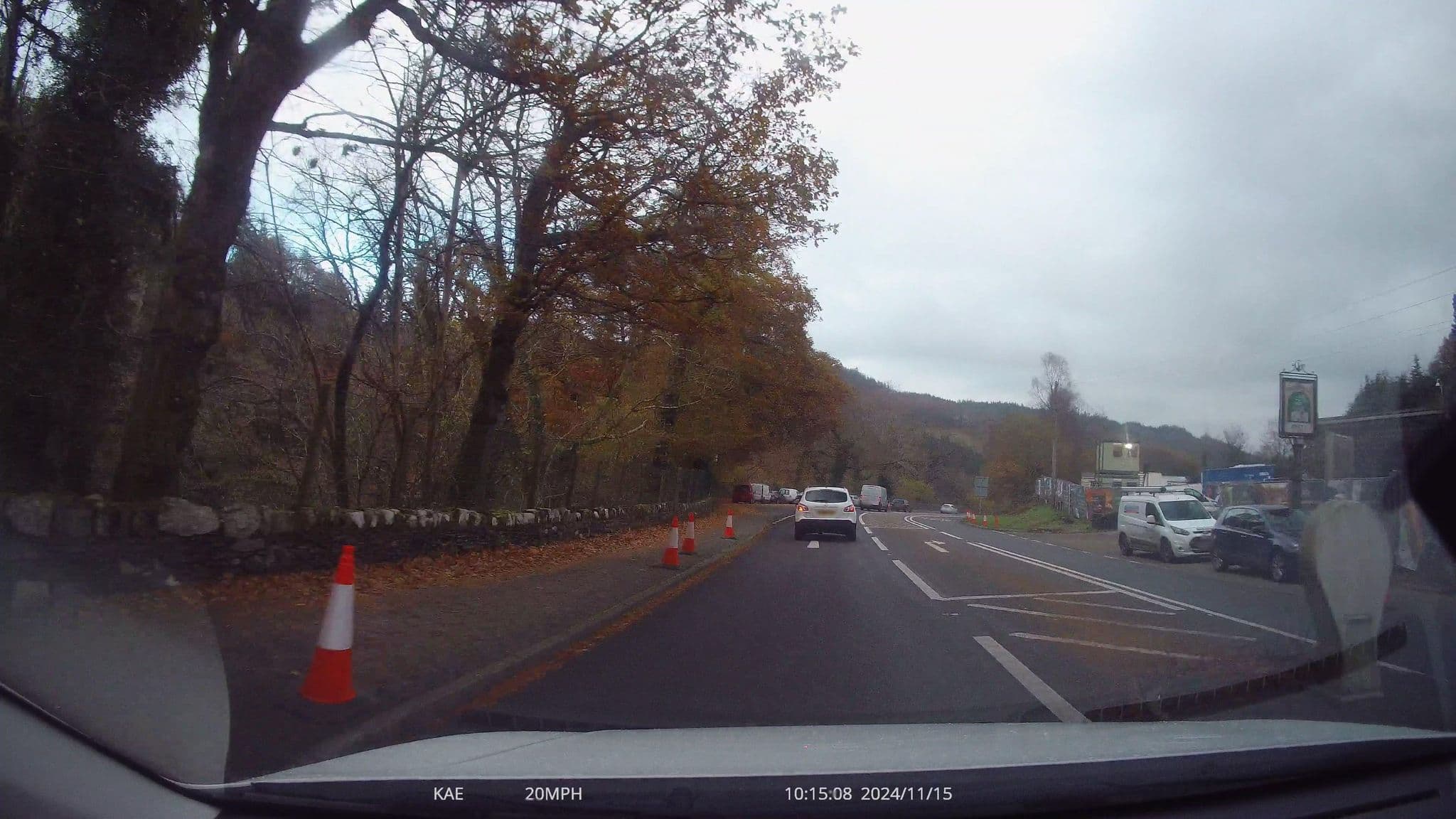 Street view near Swallow Falls Hotel, Betws-y-Coed — © lamaar639 (CC BY-SA · Mapillary)