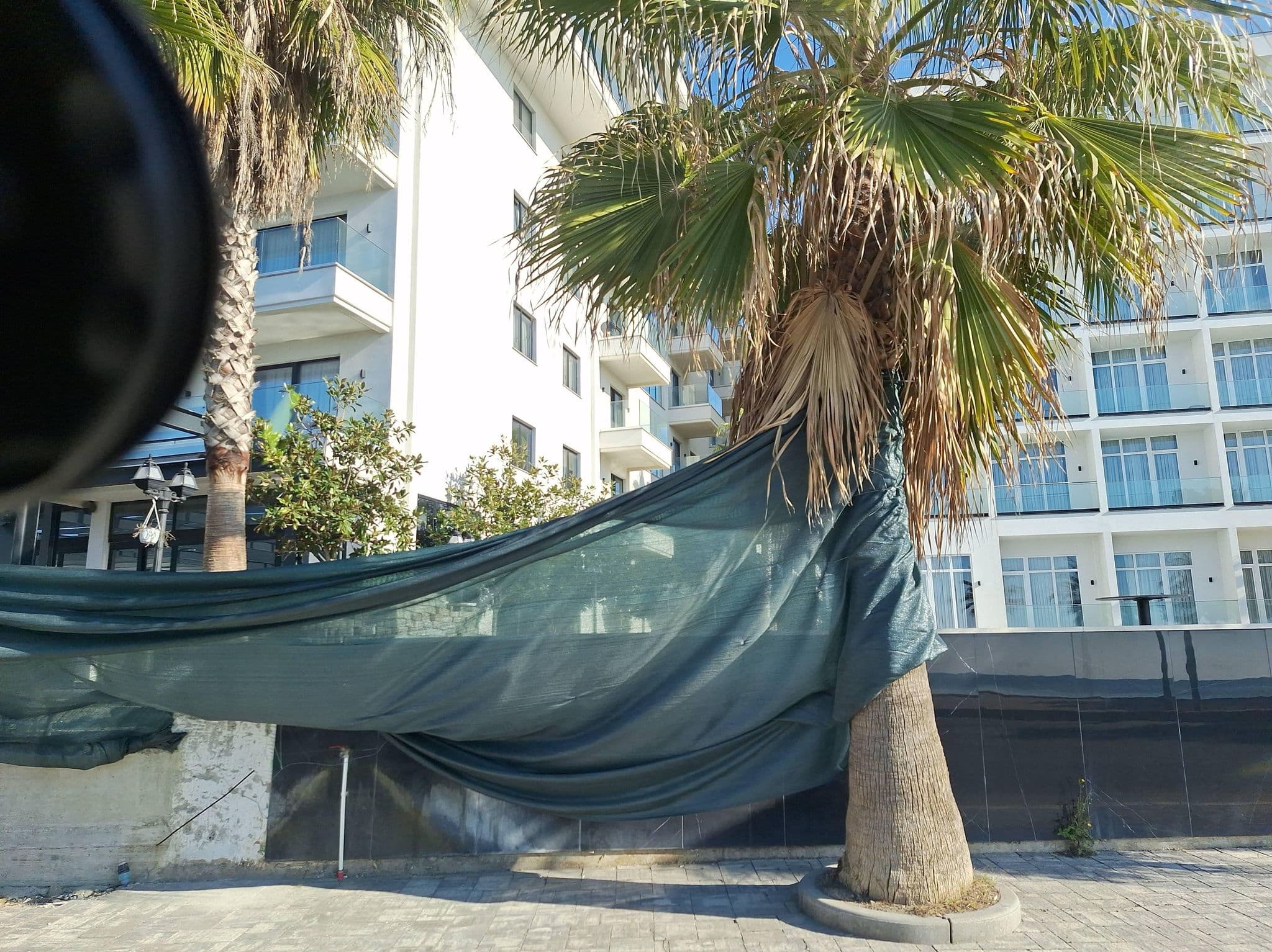 Street view near White House Hotel, Shëngjin — © denisju_osm (CC BY-SA · Mapillary)