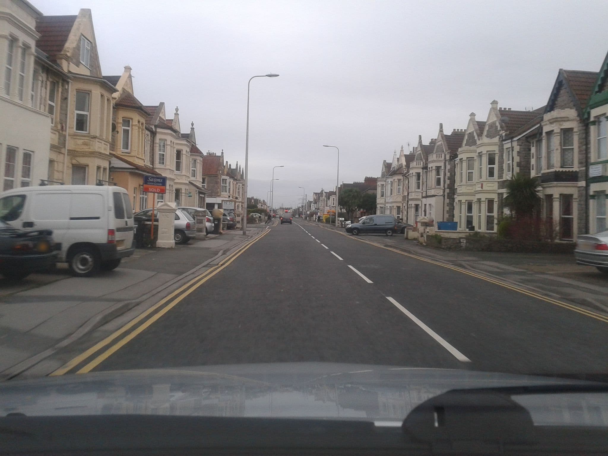 Street view near Ann-Marie Guest House, Weston-super-Mare — © chunkymonkey909 (CC BY-SA · Mapillary)