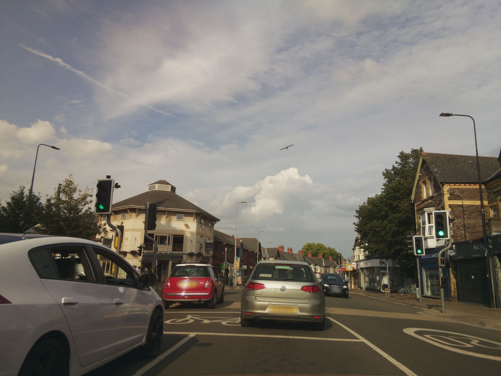 Street view near Albany 2 by Black Door Stays, Cardiff — © southglos (CC BY-SA · Mapillary)