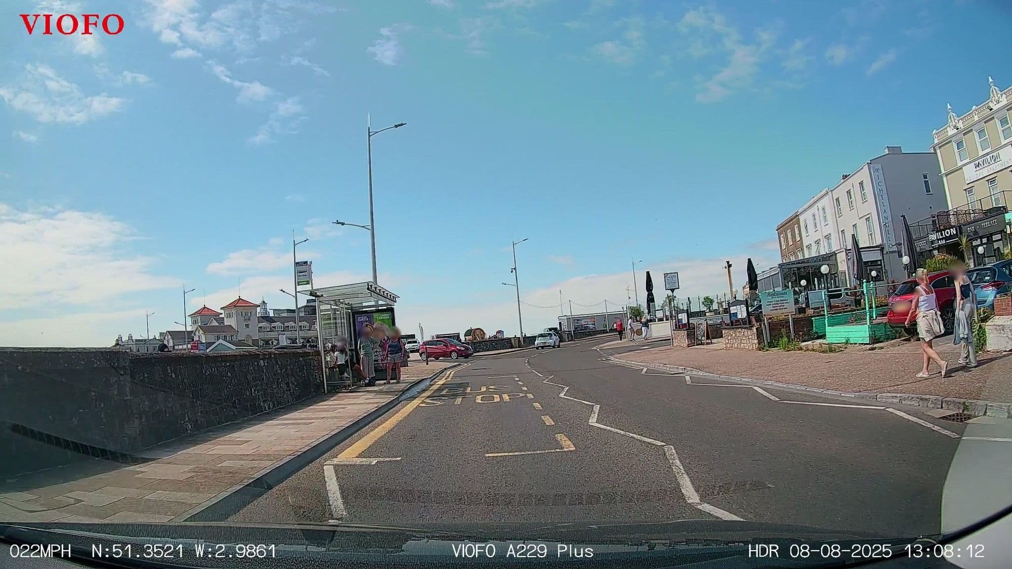 Street view near Pavilion Holiday Apartments, Weston-super-Mare — © RyanBush (CC BY-SA · Mapillary)