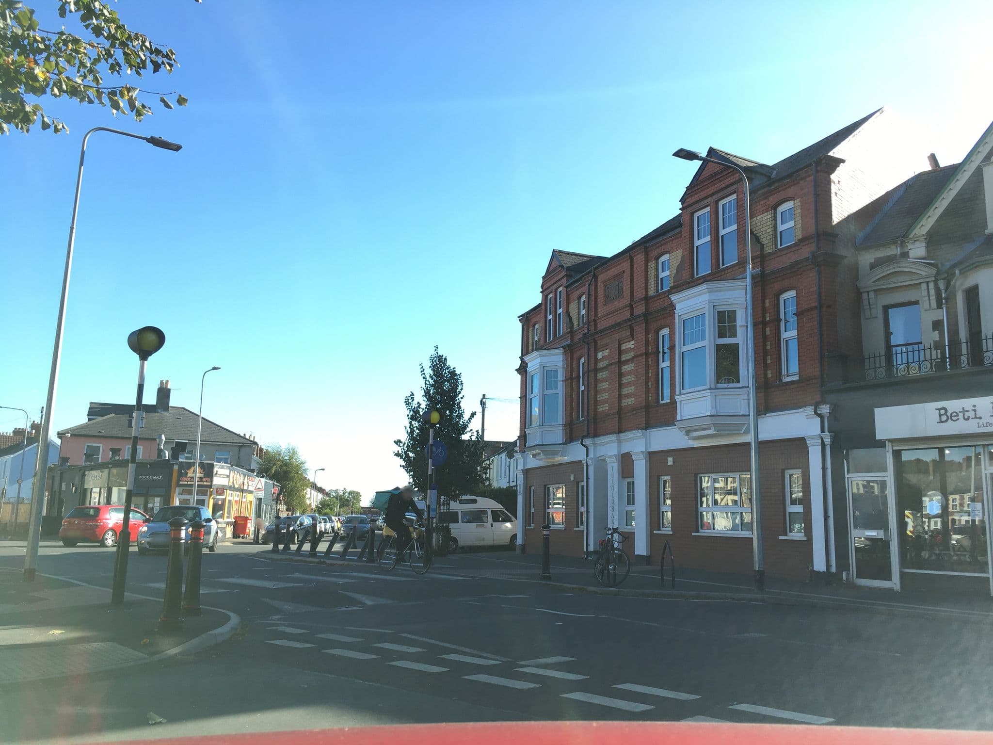 Street view near Group Boutique Townhouses, Cardiff — © southglos (CC BY-SA · Mapillary)