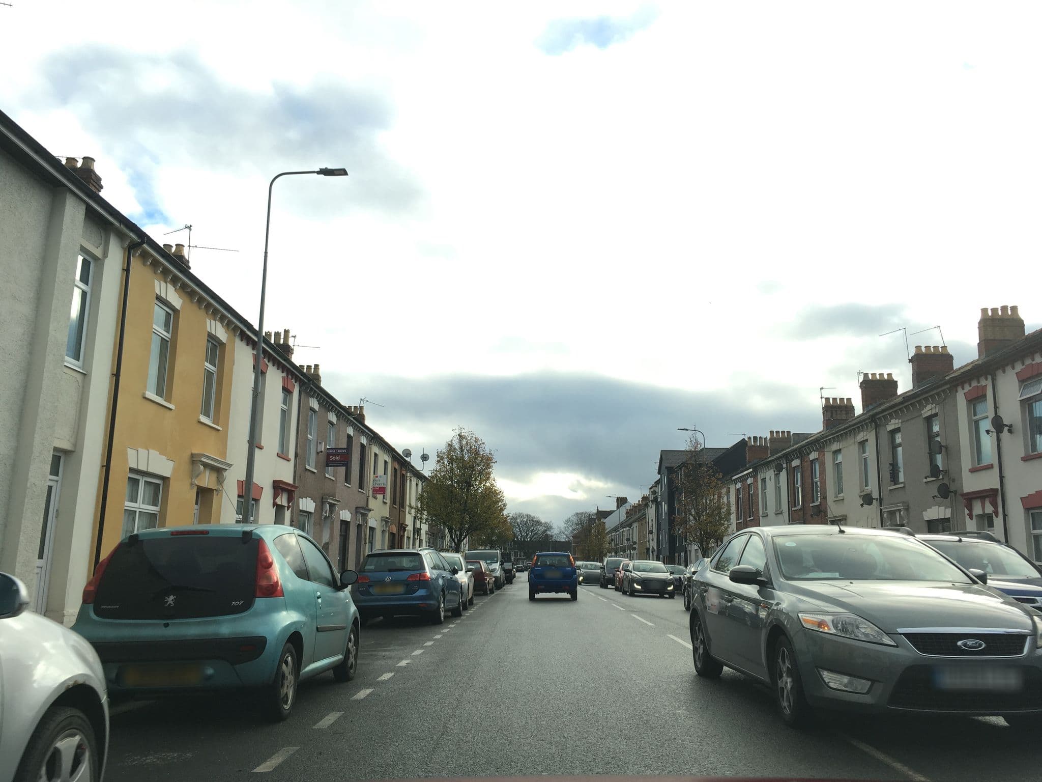 Street view near Backpackers, Cardiff — © southglos (CC BY-SA · Mapillary)