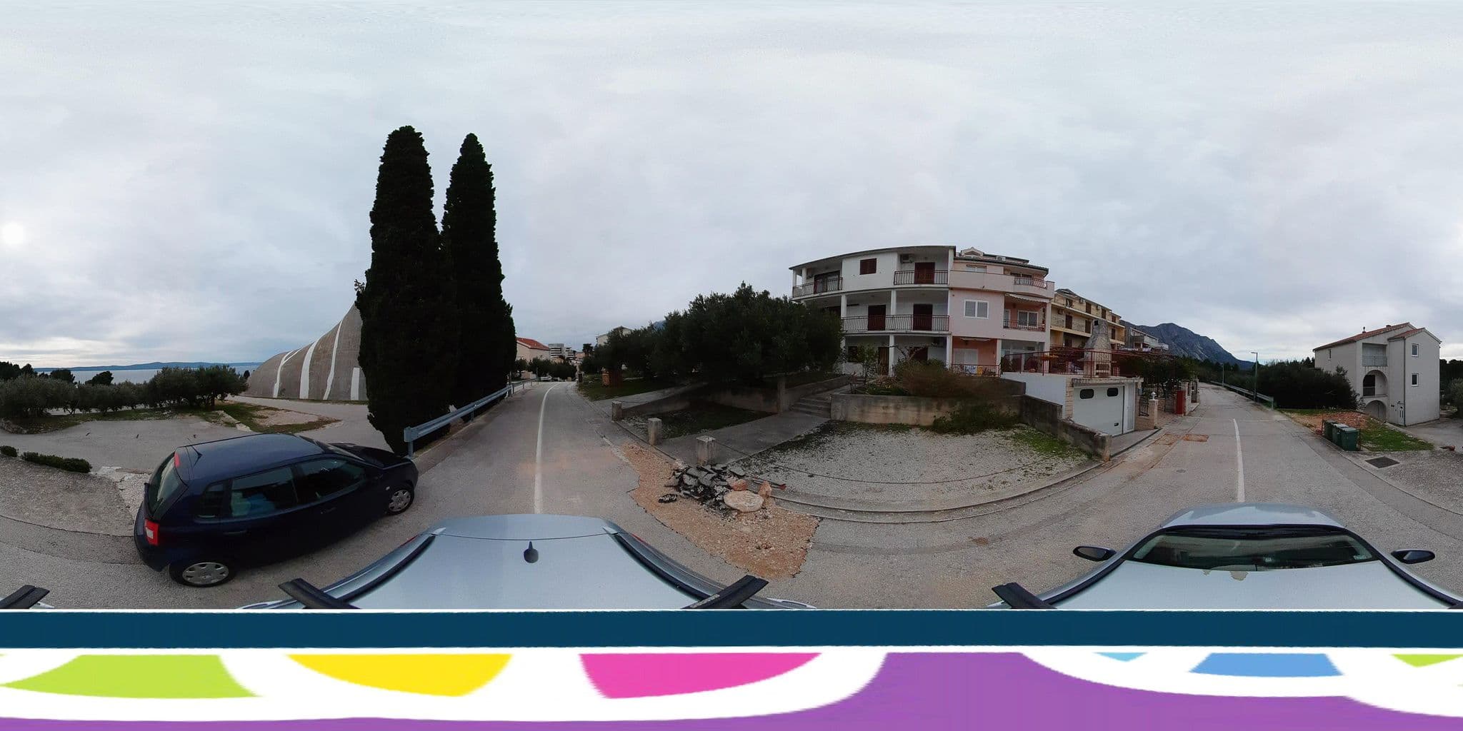 Street view near Apartmani Slaven, Podgora — © SilvioBasic (CC BY-SA · Mapillary)