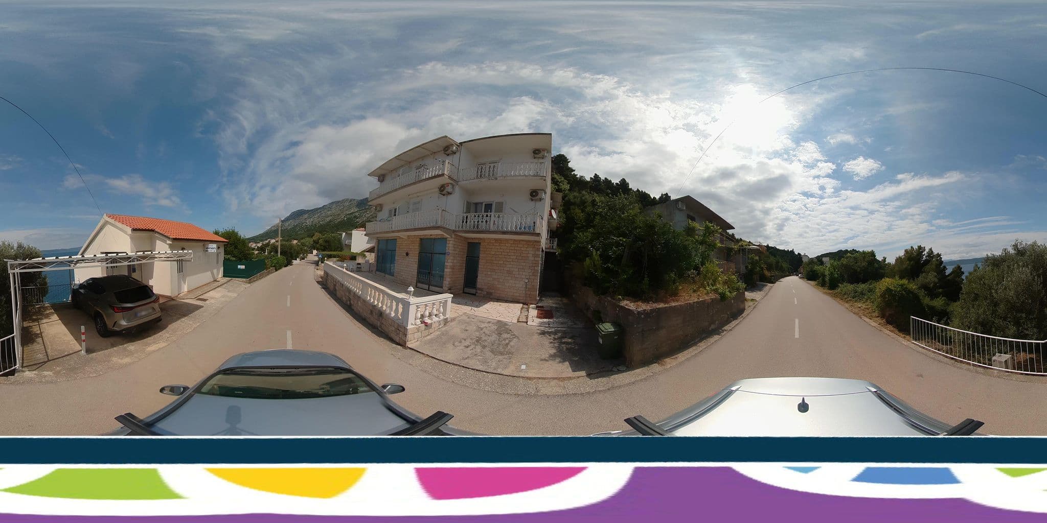 Street view near Apartments Galeb, Podgora — © SilvioBasic (CC BY-SA · Mapillary)