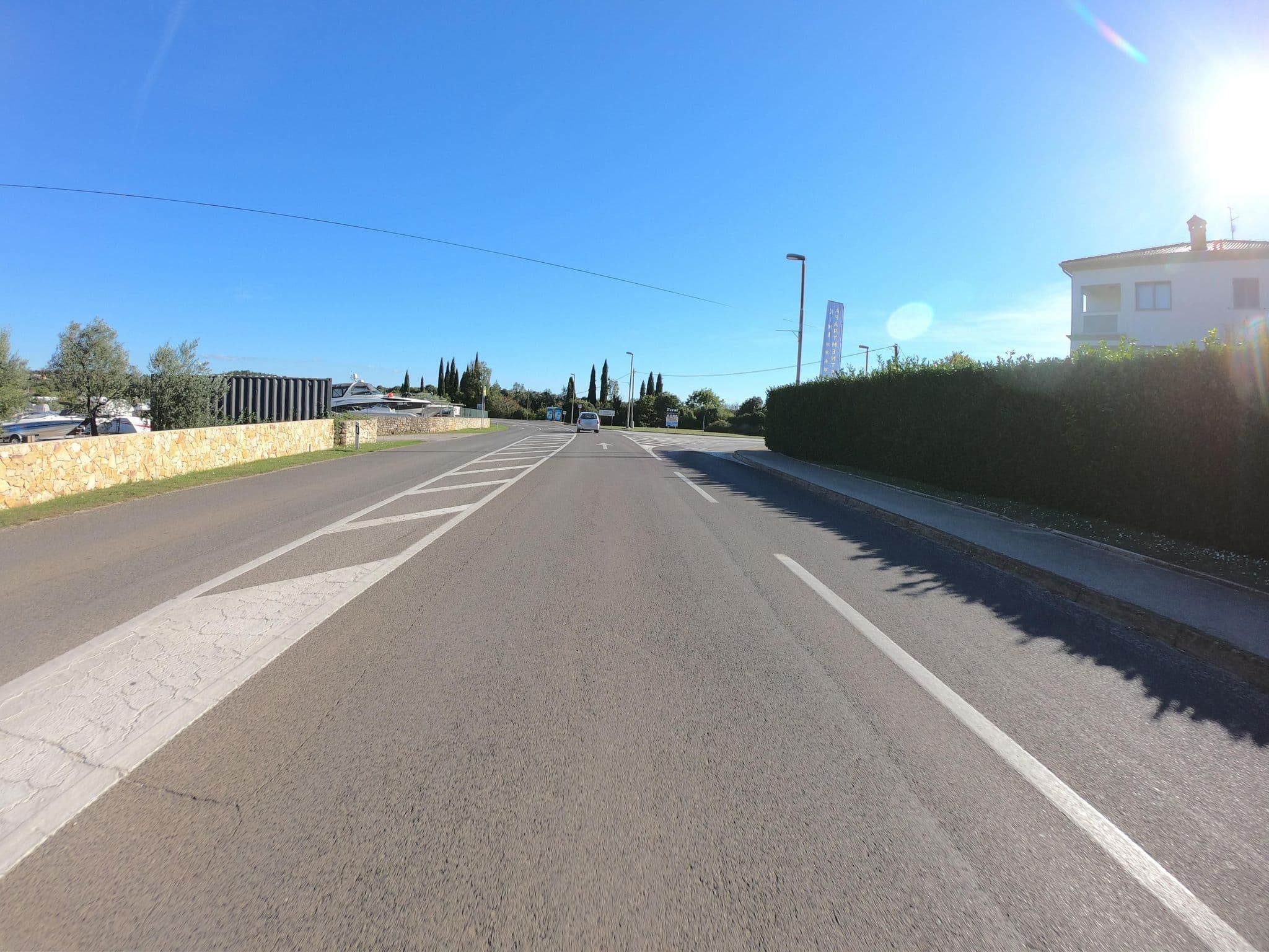 Street view near Apartmani Kimi, Rovinj