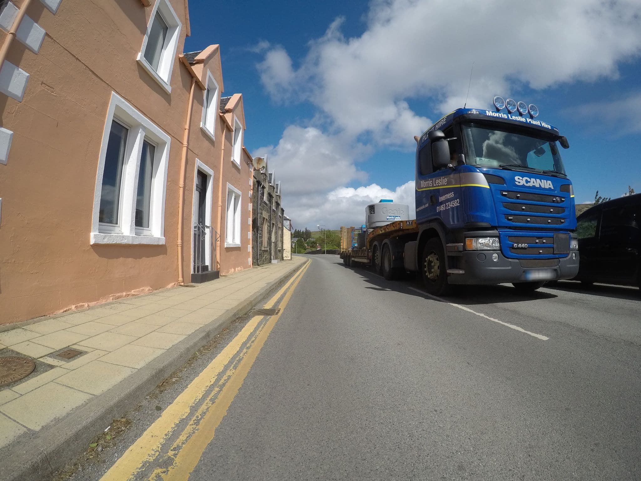 Street view near Rockview Bed and Breakfast, Skye, Portree — © chrisbeddow (CC BY-SA · Mapillary)