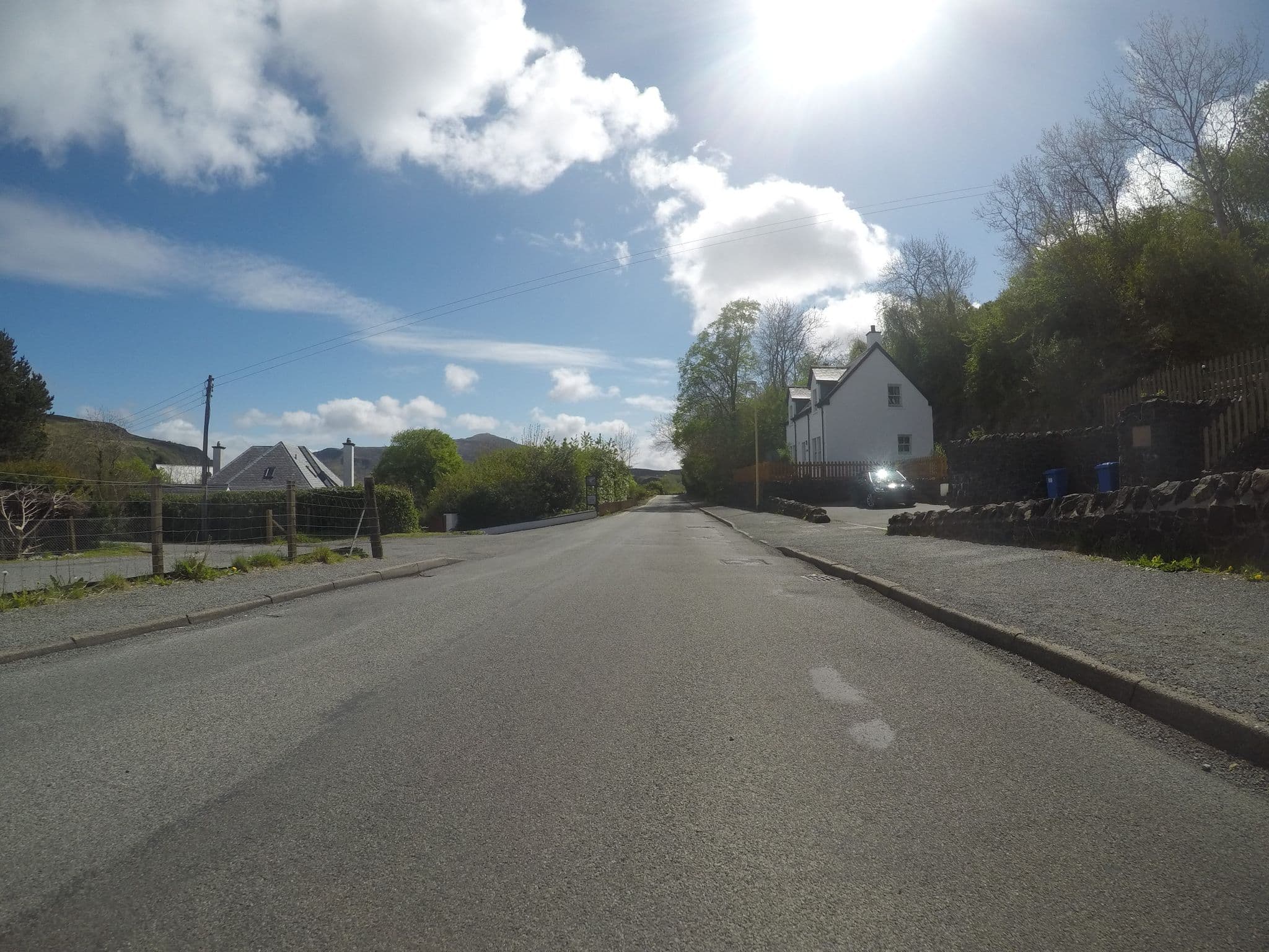 Street view near Sidhean Dubha Holiday Home, Portree — © chrisbeddow (CC BY-SA · Mapillary)