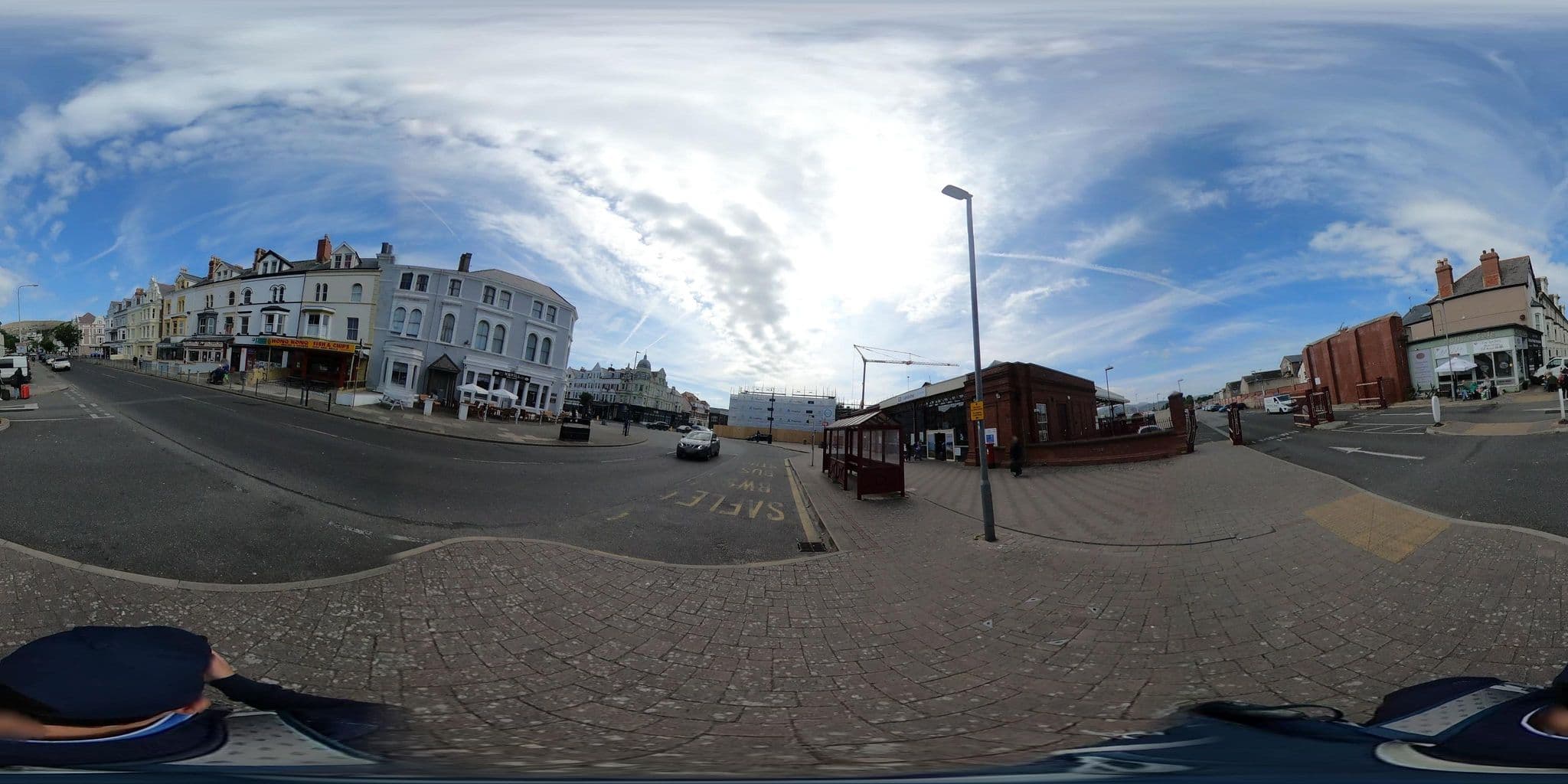 Street view near Neville Hotel, Llandudno — © ricardo_noble (CC BY-SA · Mapillary)