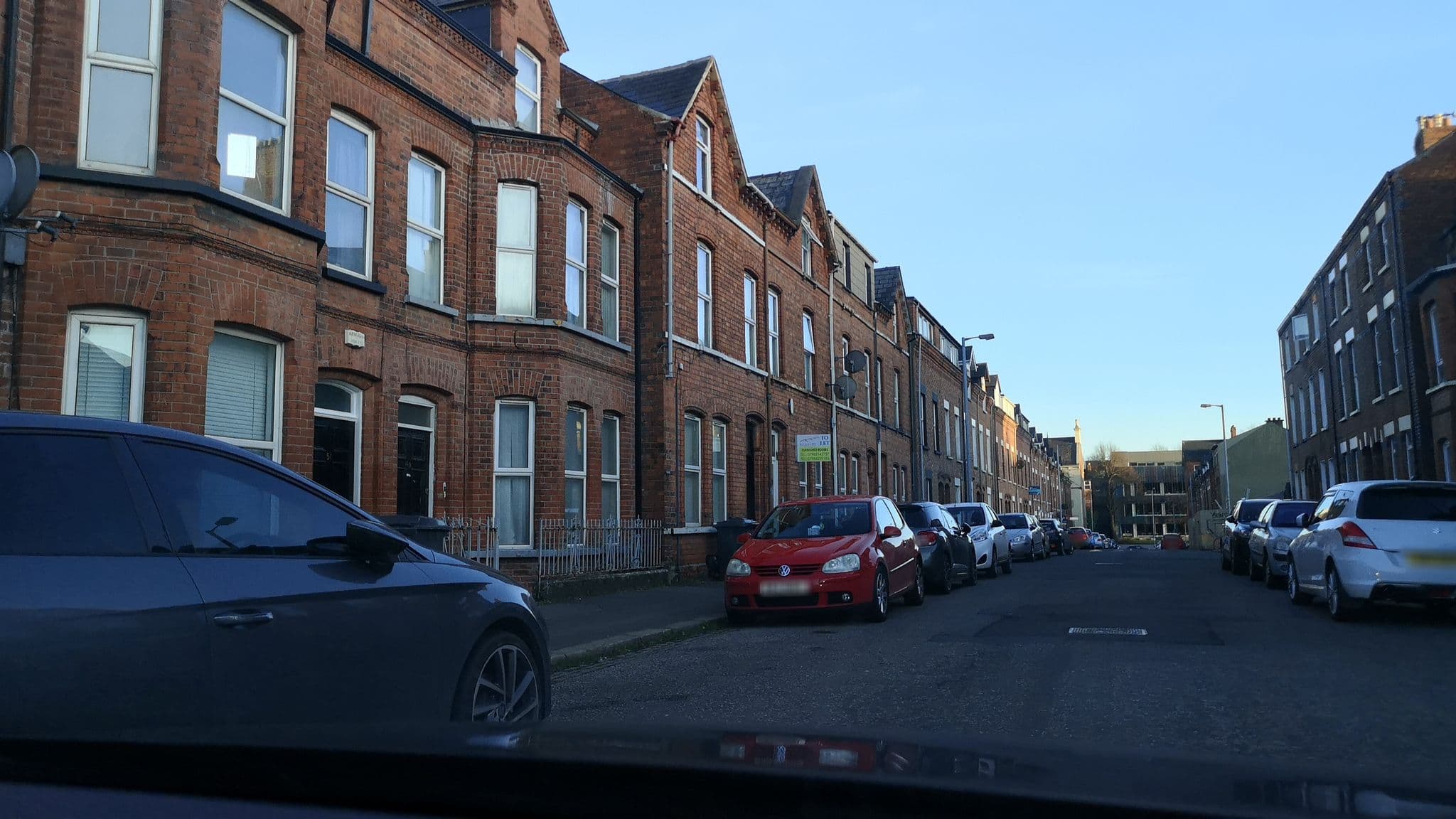 Street view near Queens Quarter Apartments, Belfast — © jonnymccullagh (CC BY-SA · Mapillary)