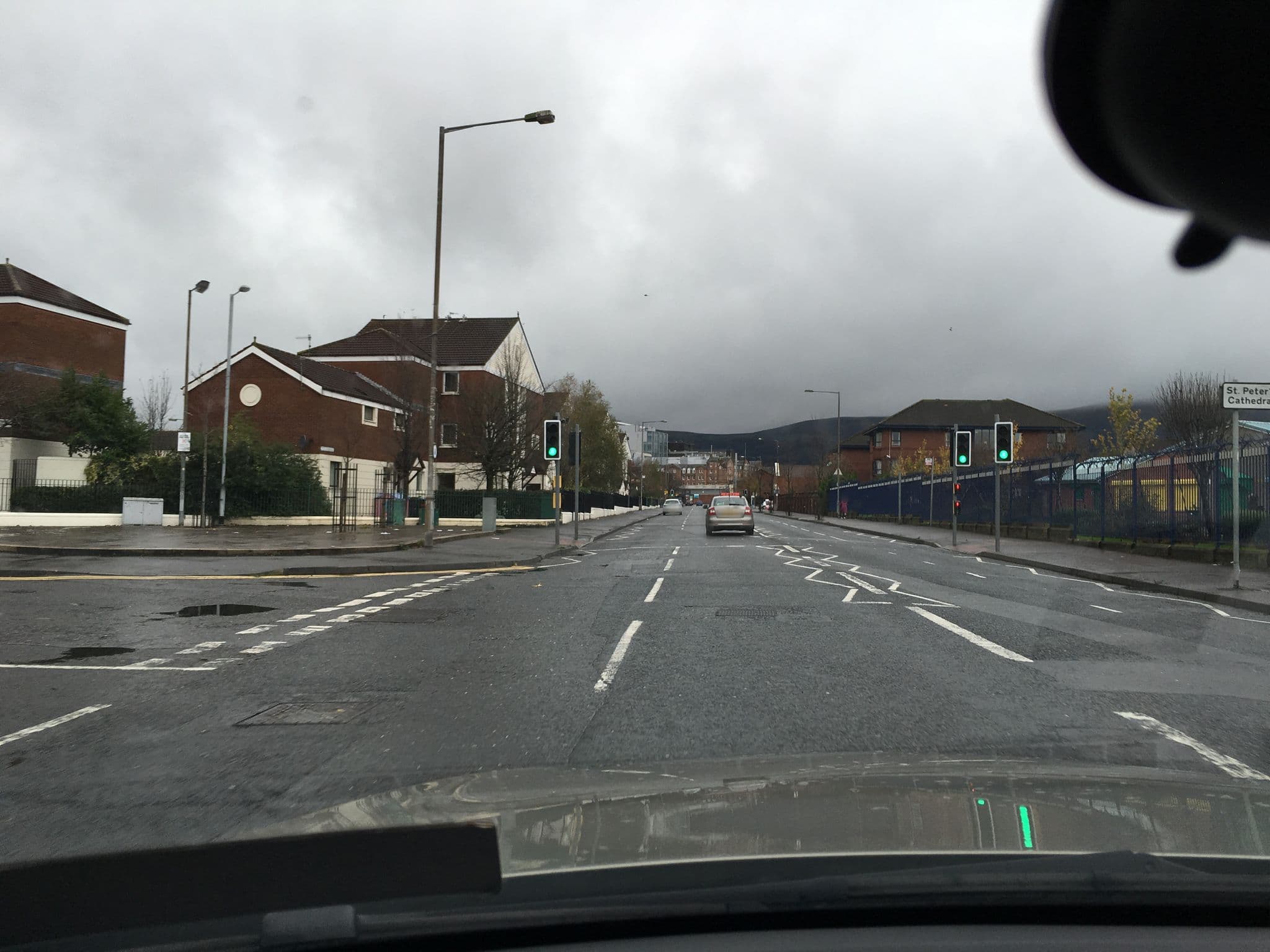 Street view near Grosvenor House Hostel, Belfast — © mackerski (CC BY-SA · Mapillary)