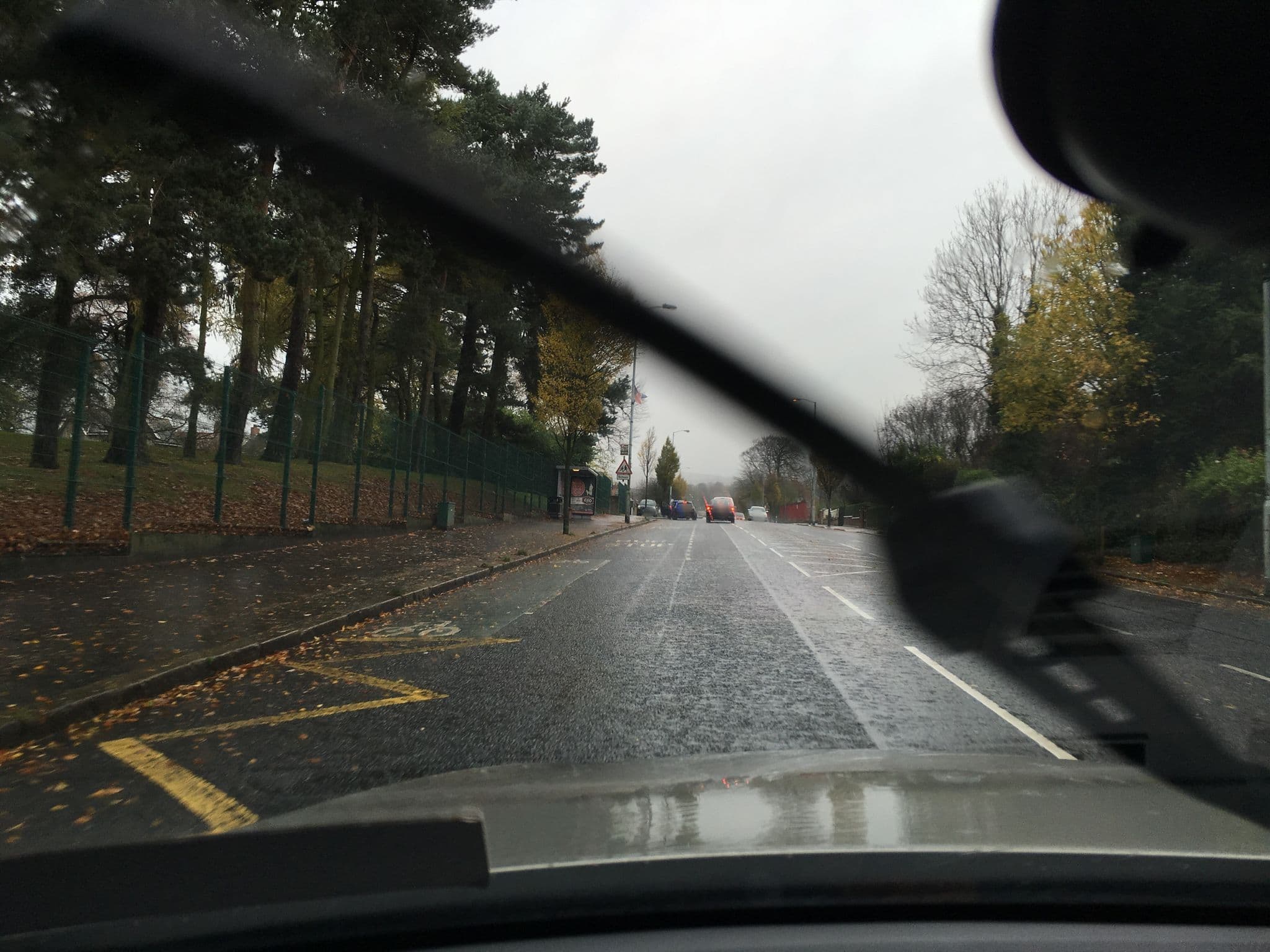 Street view near Lanyon House Crumlin Road, Belfast — © mackerski (CC BY-SA · Mapillary)