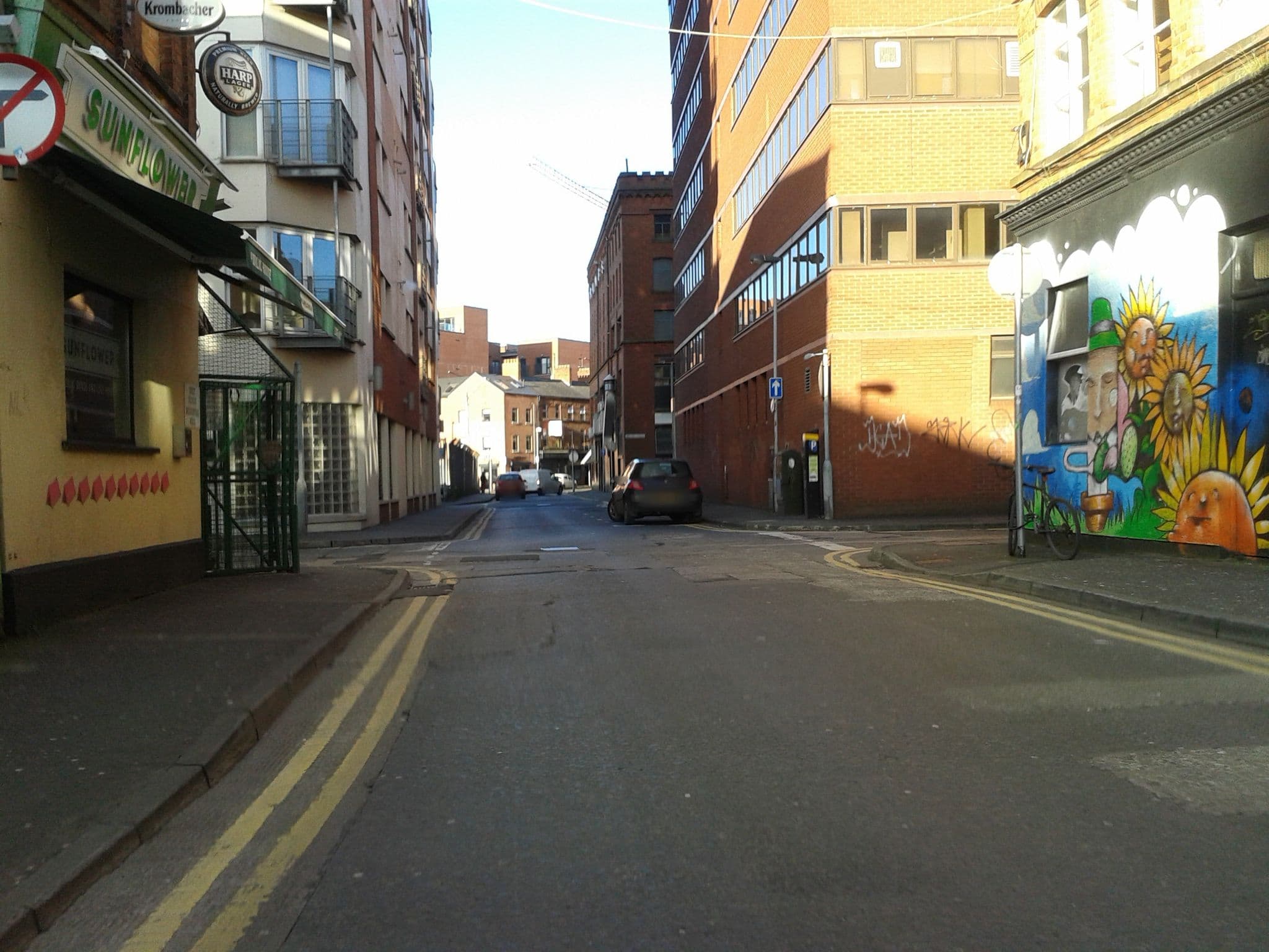 Street view near The Linen House, Belfast — © cyclestreets (CC BY-SA · Mapillary)