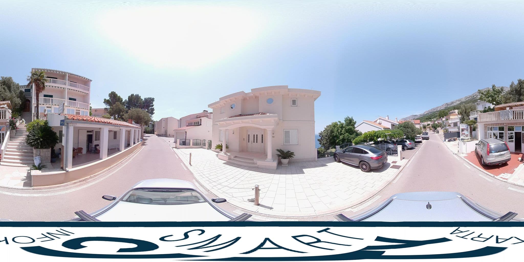 Street view near Vila Ursic, Brela — © SilvioBasic (CC BY-SA · Mapillary)