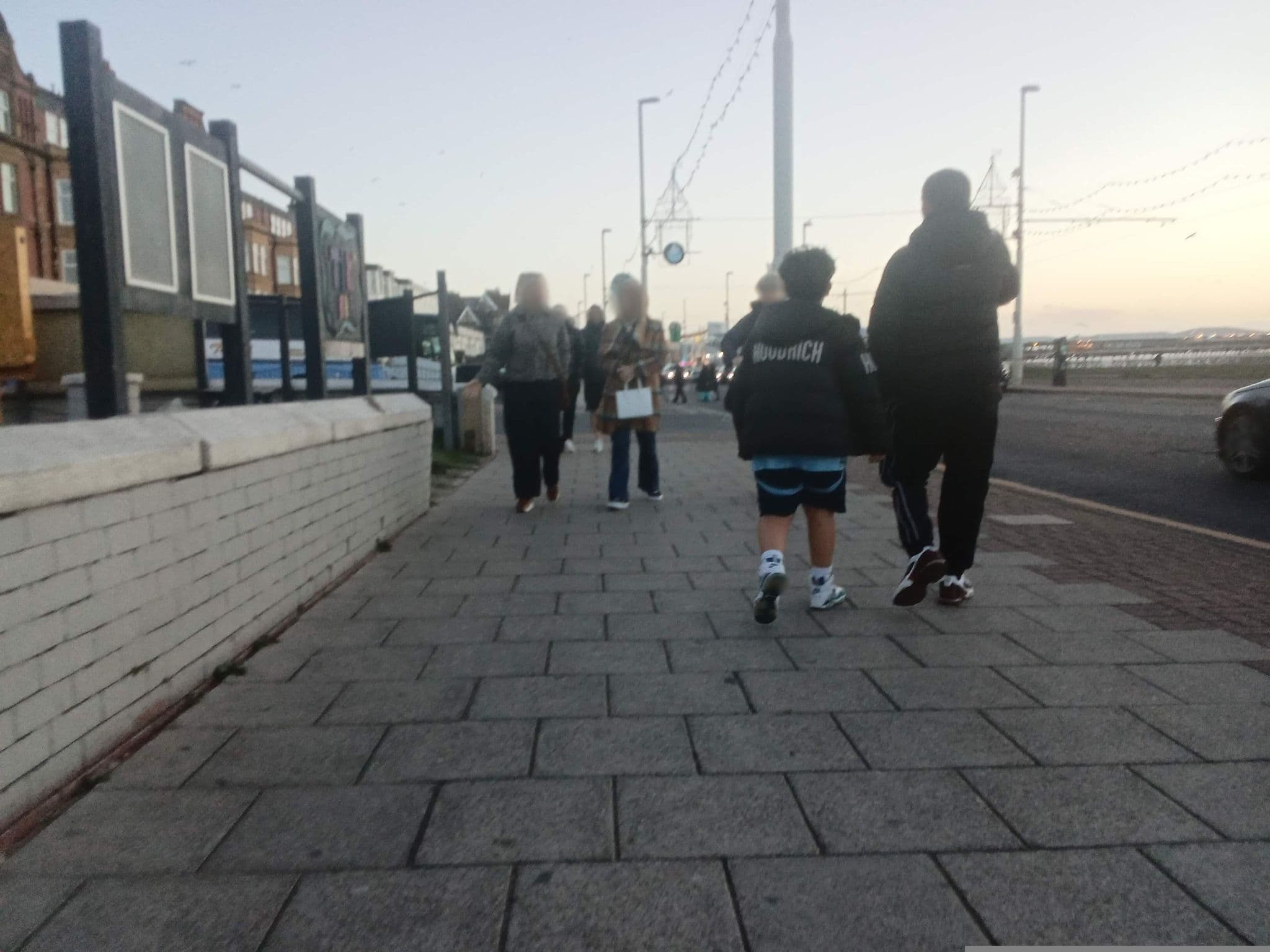 Street view near The Colonial Hotel, Blackpool — © albertdougie15 (CC BY-SA · Mapillary)