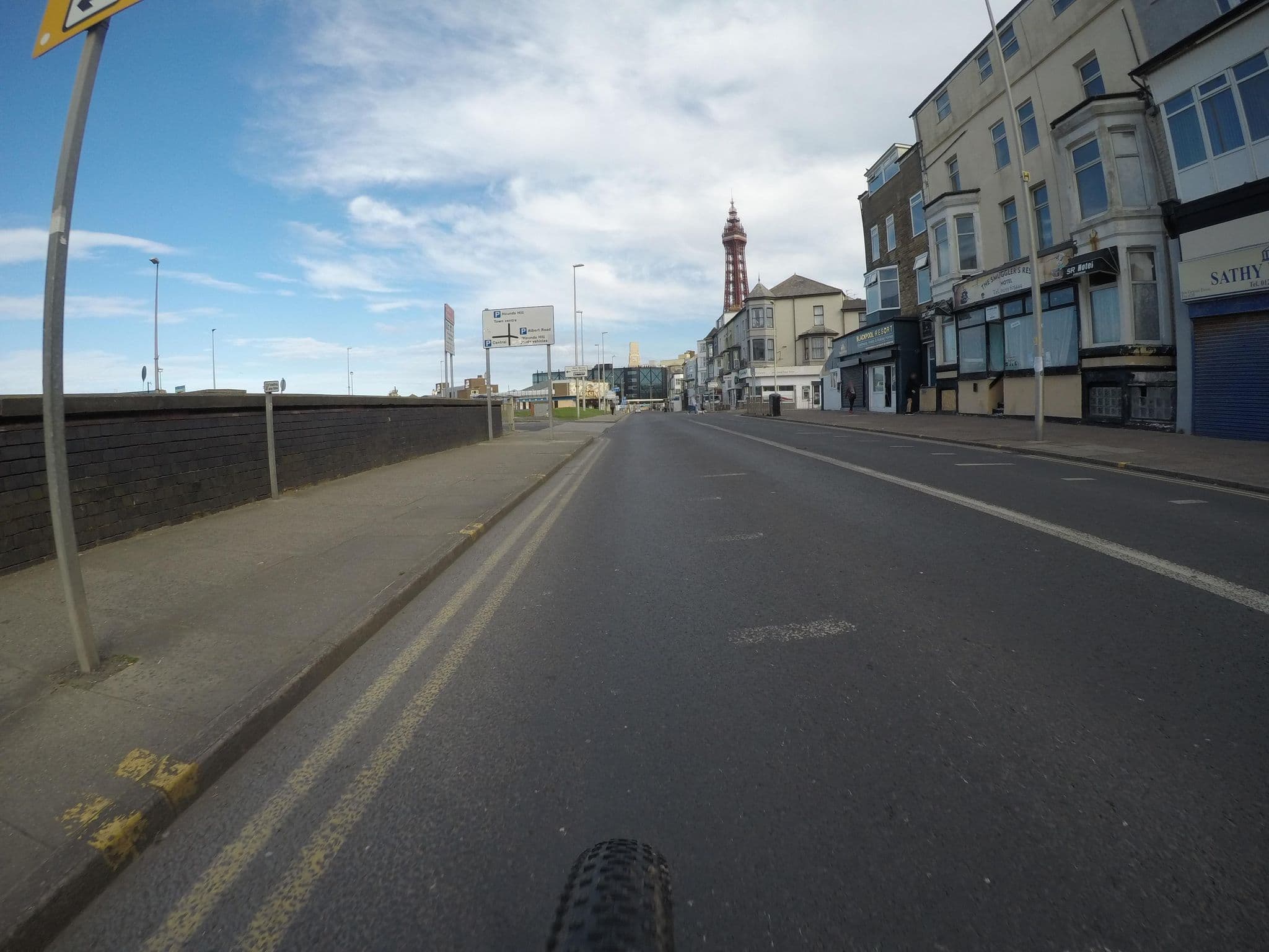 Street view near The Basic Hotel Blackpool, Blackpool — © mfk (CC BY-SA · Mapillary)