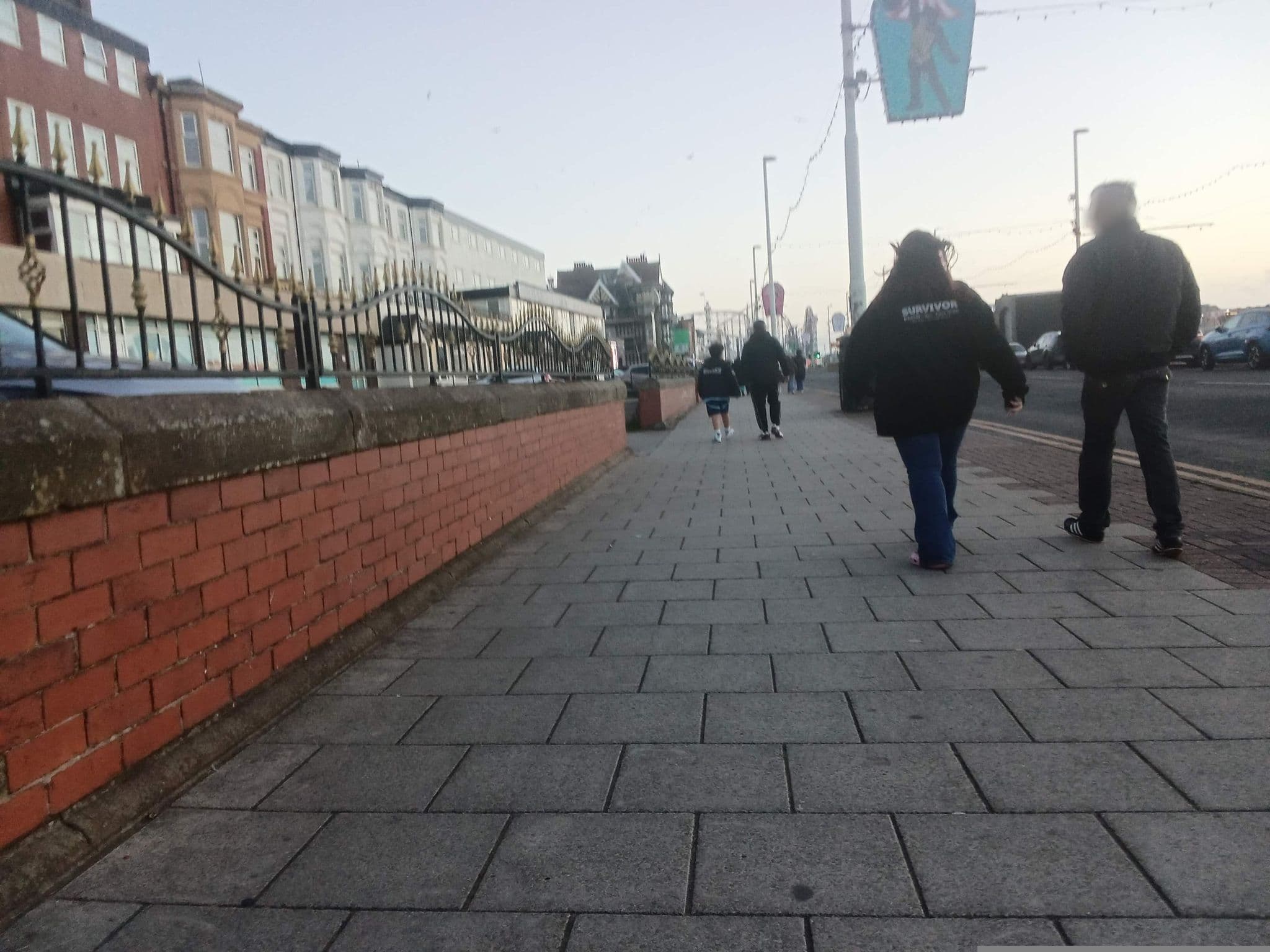 Street view near Queens Hotel, Blackpool — © albertdougie15 (CC BY-SA · Mapillary)