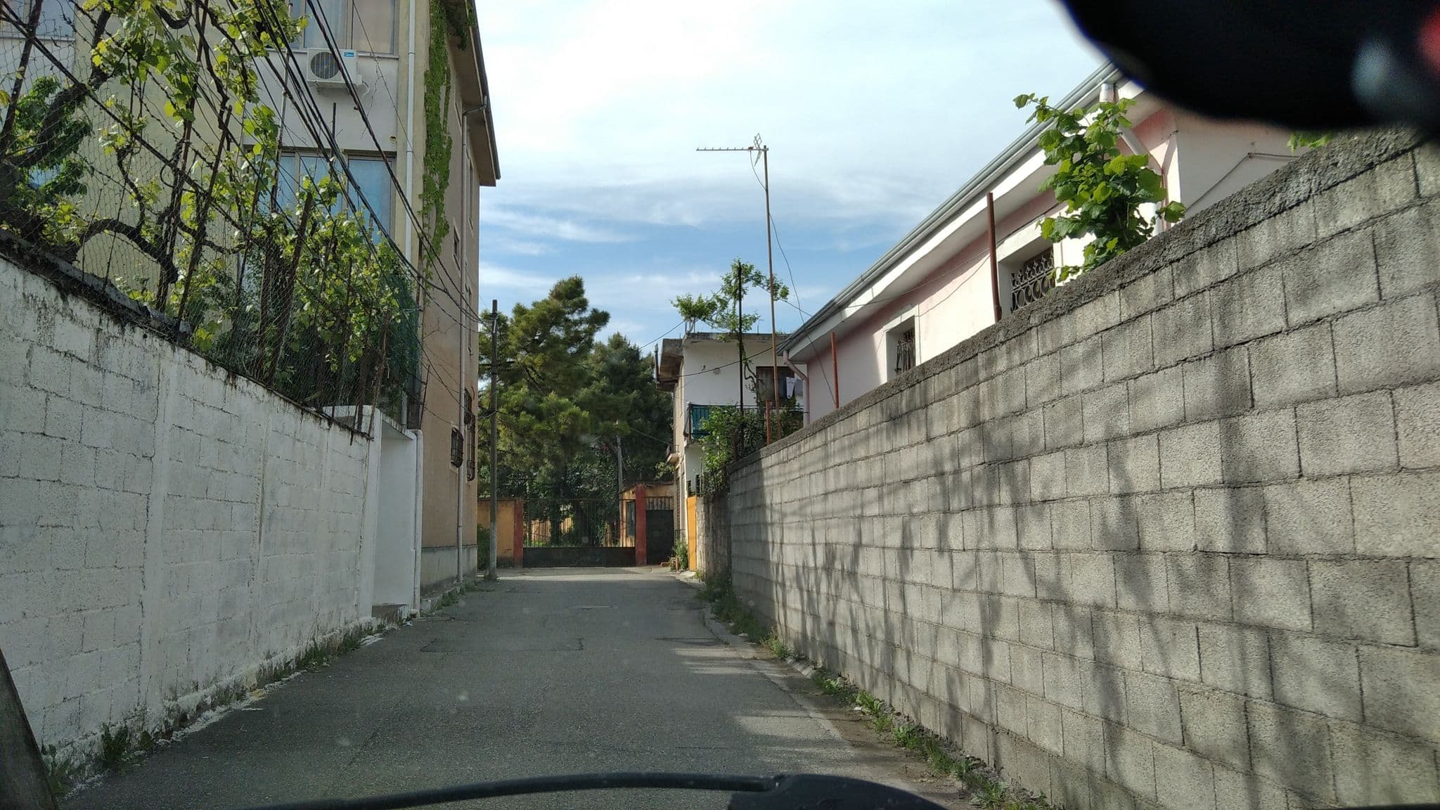 Street view near Pemaj Hostel, Shkodër — © denisju_osm (CC BY-SA · Mapillary)