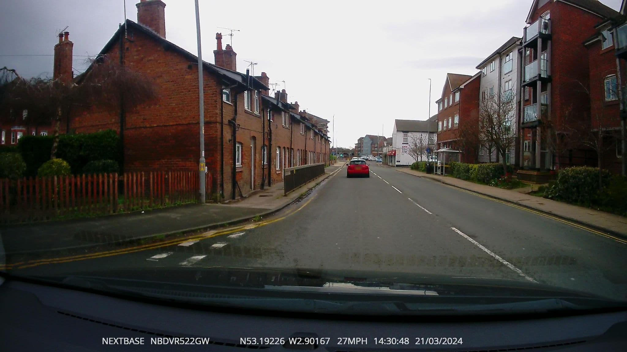 Street view near Spireview Apartment, Chester — © RyanBush (CC BY-SA · Mapillary)