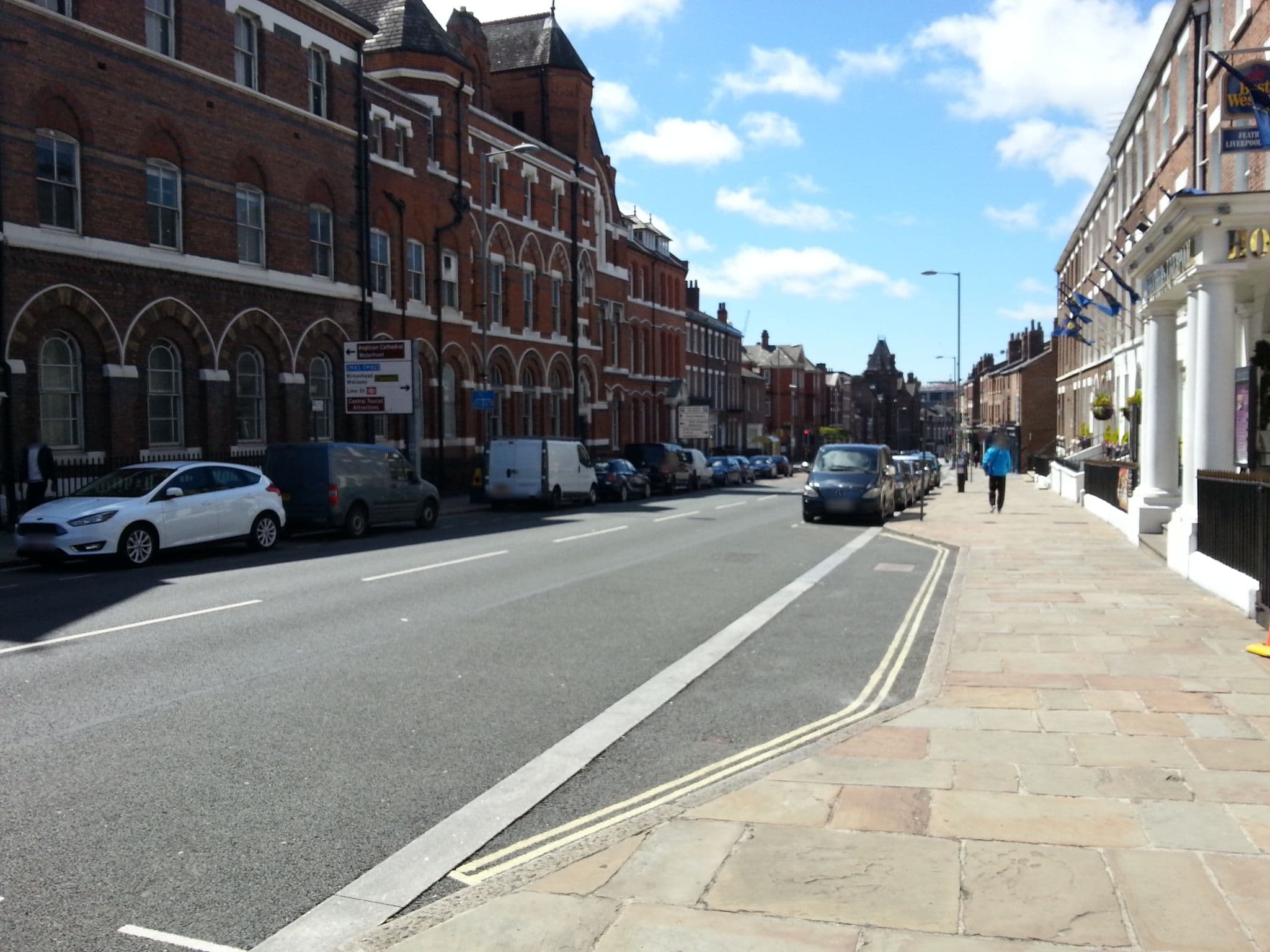 Street view near Home Mark Inn, Liverpool — © thingomy (CC BY-SA · Mapillary)