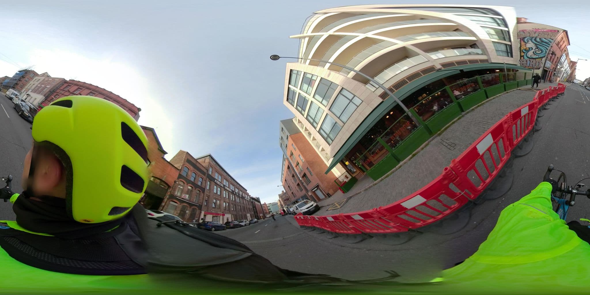 Street view near Staycity Serviced Apartments, Liverpool — © markagreen14 (CC BY-SA · Mapillary)