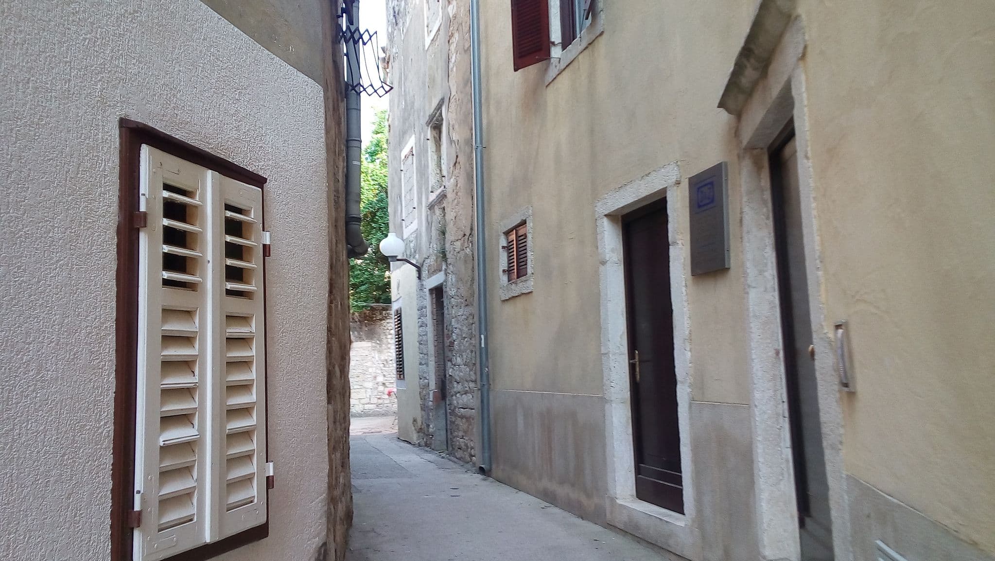Street view near Apartments Donat, Zadar