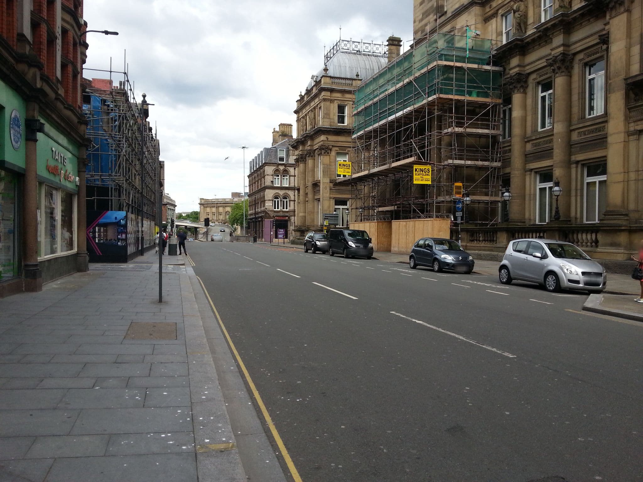 Street view near Jamworks Short Stay, Liverpool — © thingomy (CC BY-SA · Mapillary)