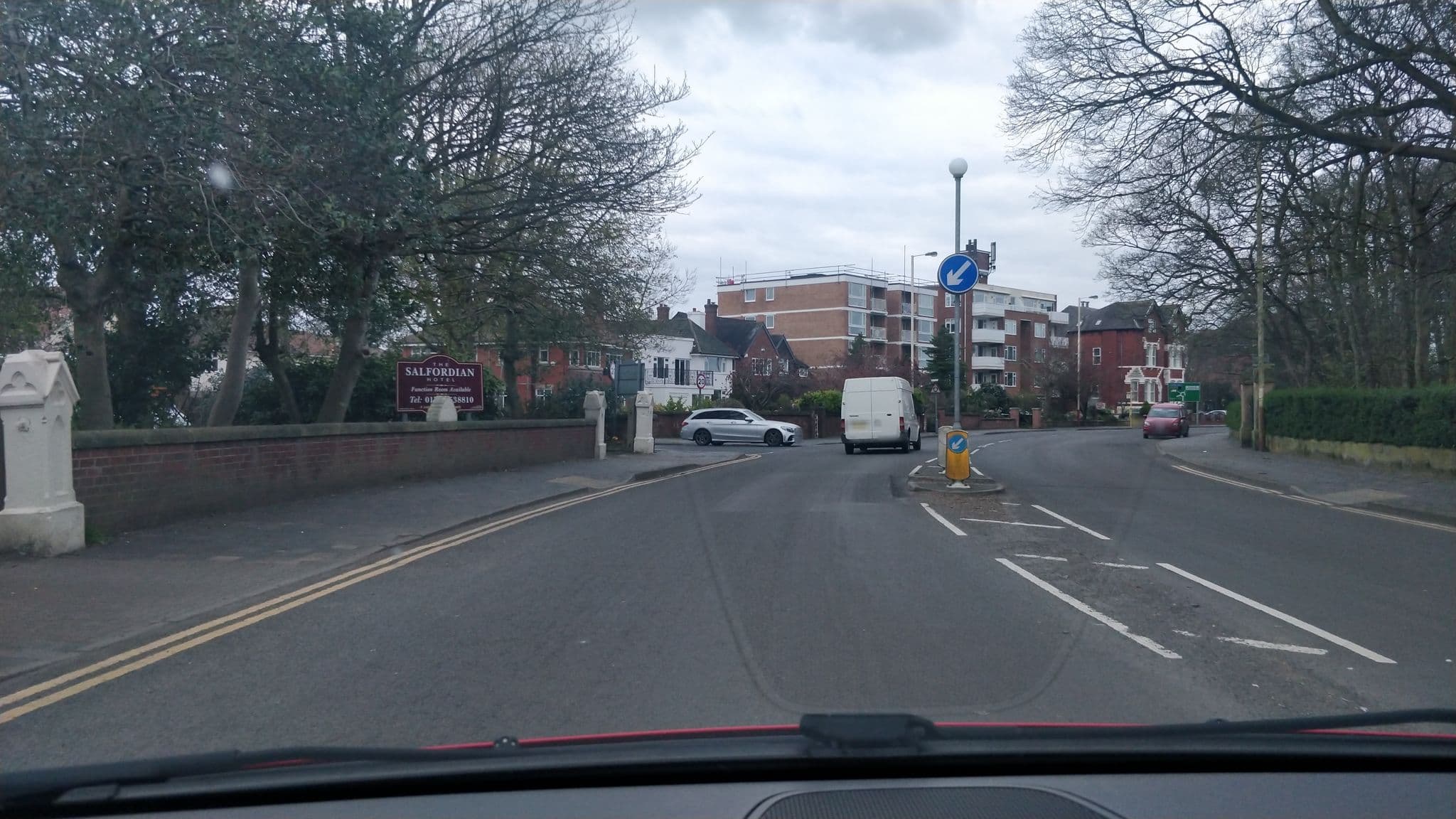 Street view near Salfordian hotel, Southport — © davidsong (CC BY-SA · Mapillary)