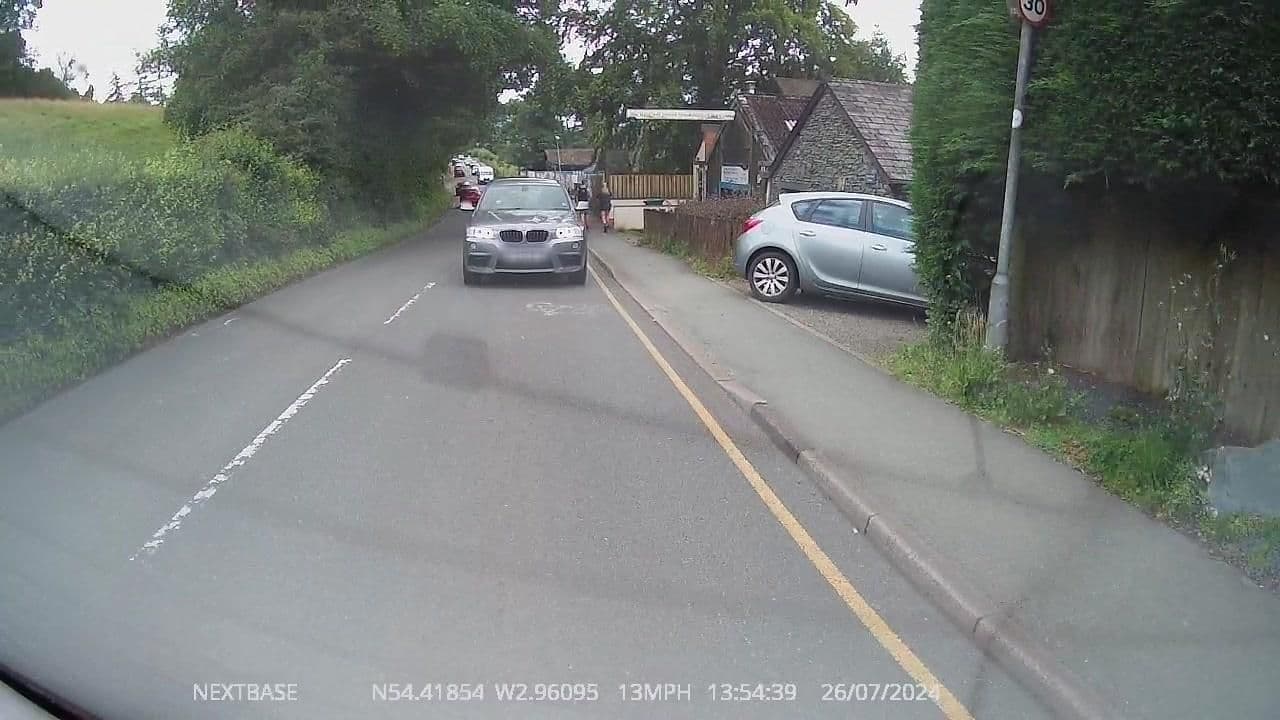 Street view near The Lowood Hotel, Ambleside — © OrangeHurst97 (CC BY-SA · Mapillary)