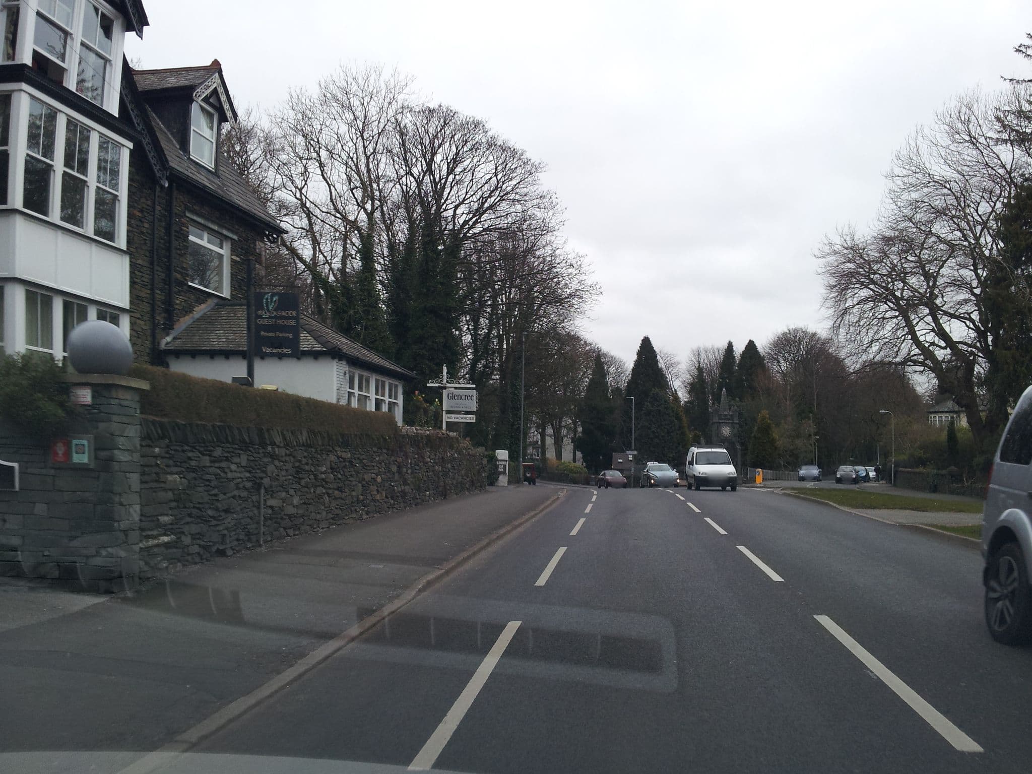 Street view near Hawksmoor Guest House Windermere, Windermere — © adam2 (CC BY-SA · Mapillary)