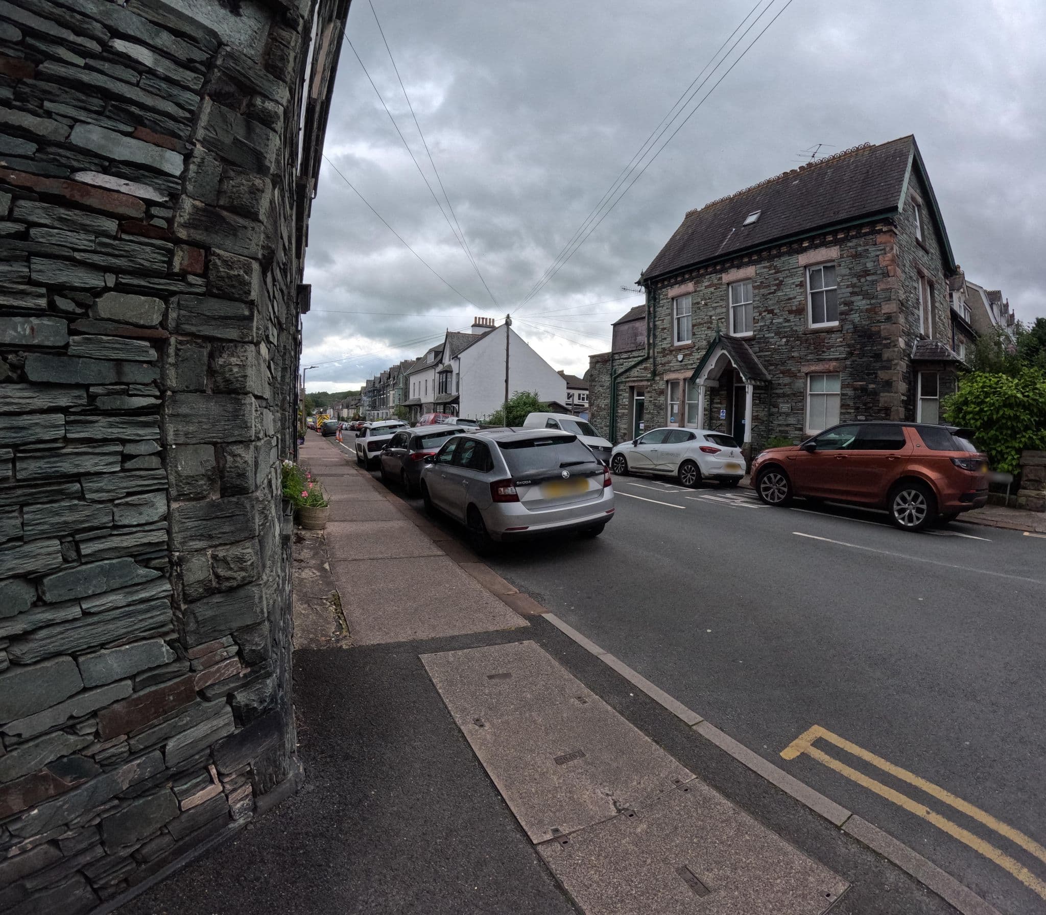 Street view near The Cartwheel, Keswick — © GeoGoat2622 (CC BY-SA · Mapillary)