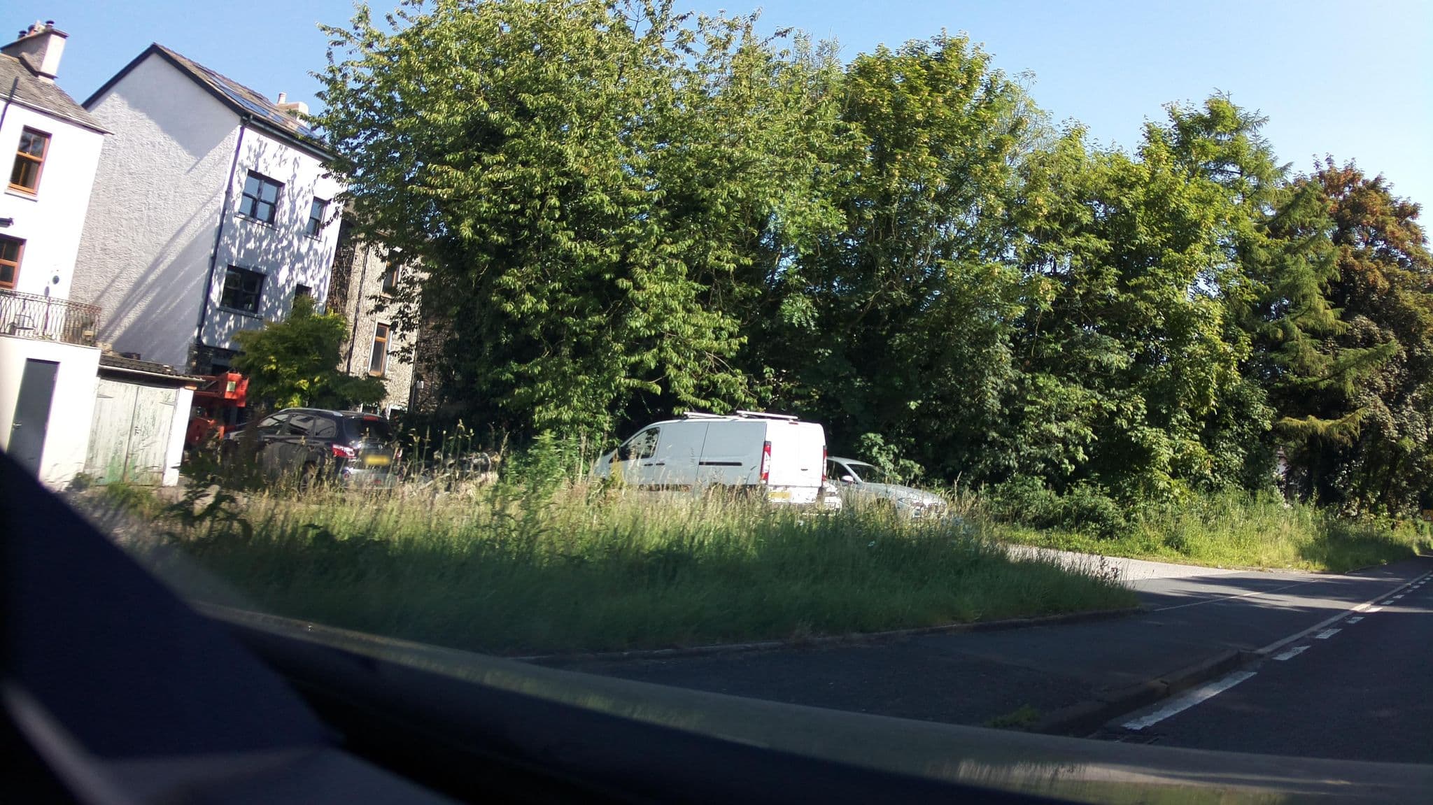 Street view near Jazzberry Cottage, Grange-over-Sands — © southglos (CC BY-SA · Mapillary)