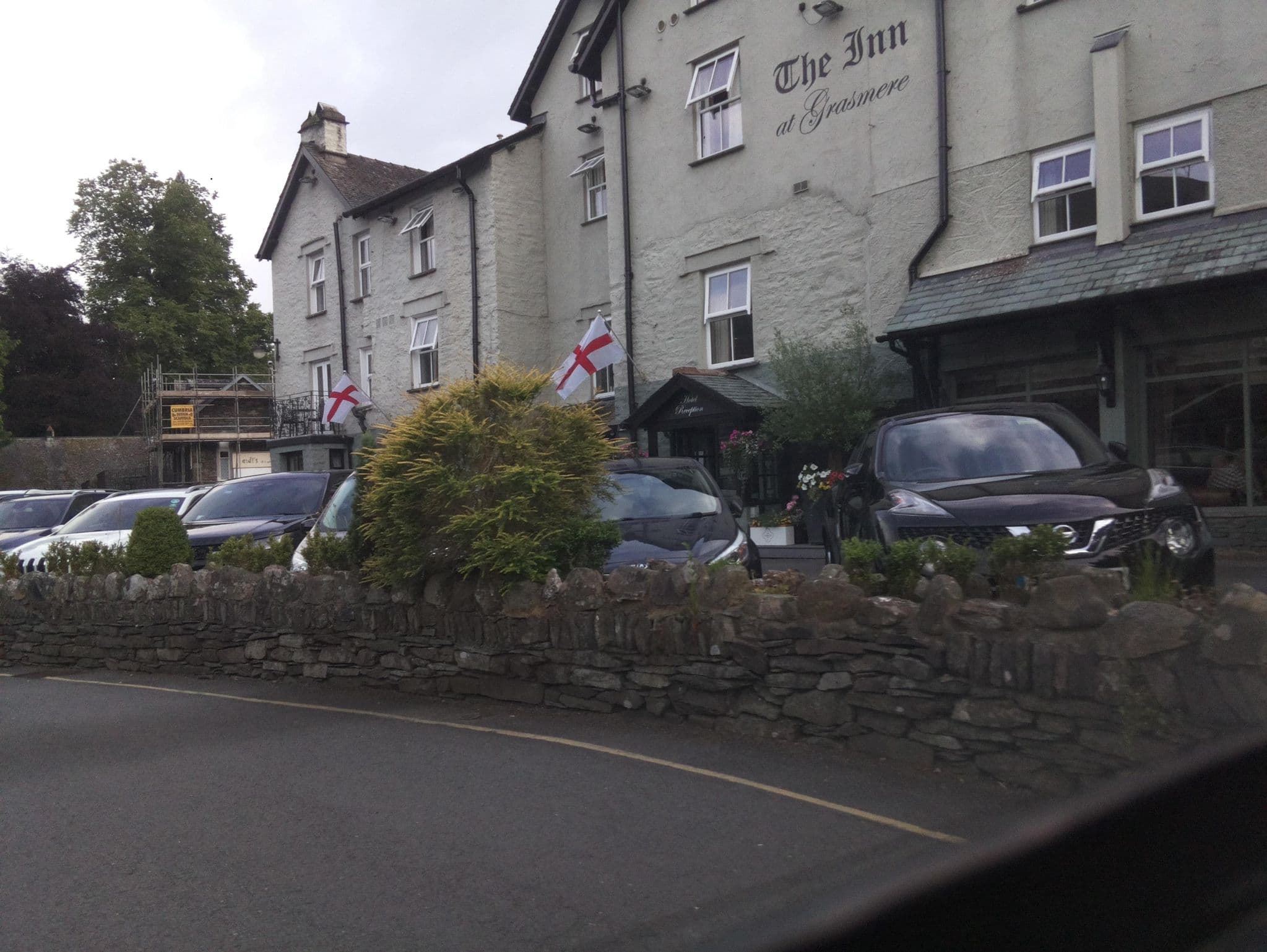 Street view near Grasmere Red Lion, Ambleside — © southglos (CC BY-SA · Mapillary)