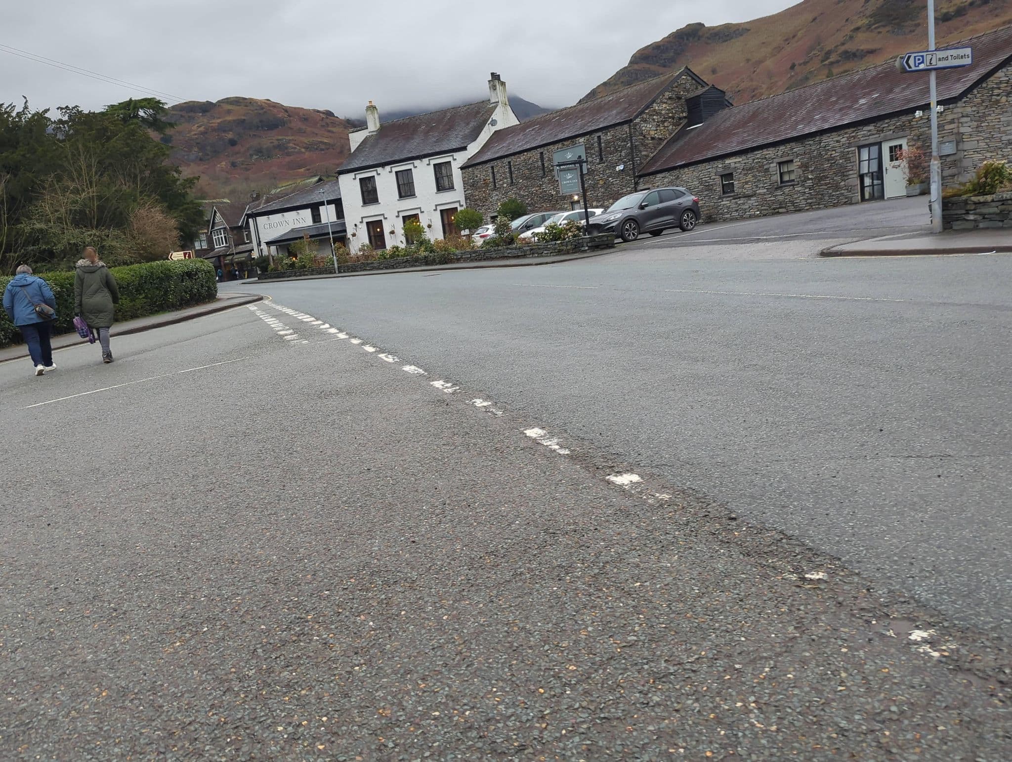 Street view near Lakeland House, Ambleside — © IpswichEdits (CC BY-SA · Mapillary)